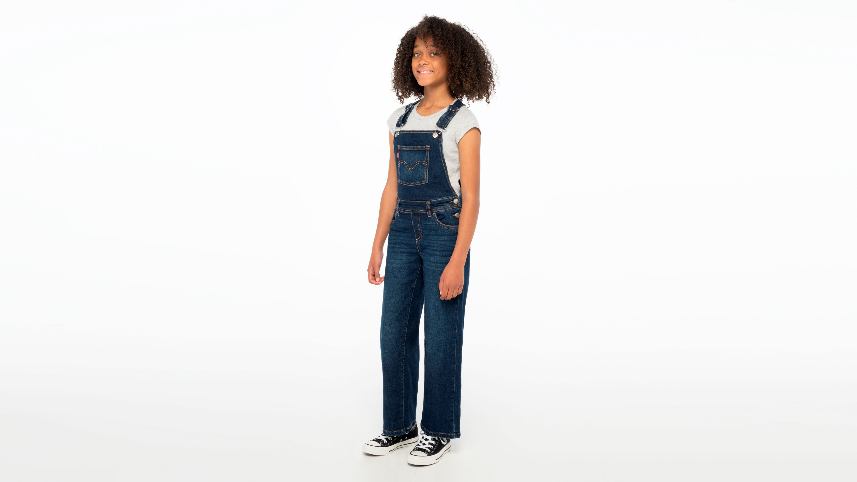 Bootcut Big Girls Overalls 7-16 - Dark Wash | Levi's® US