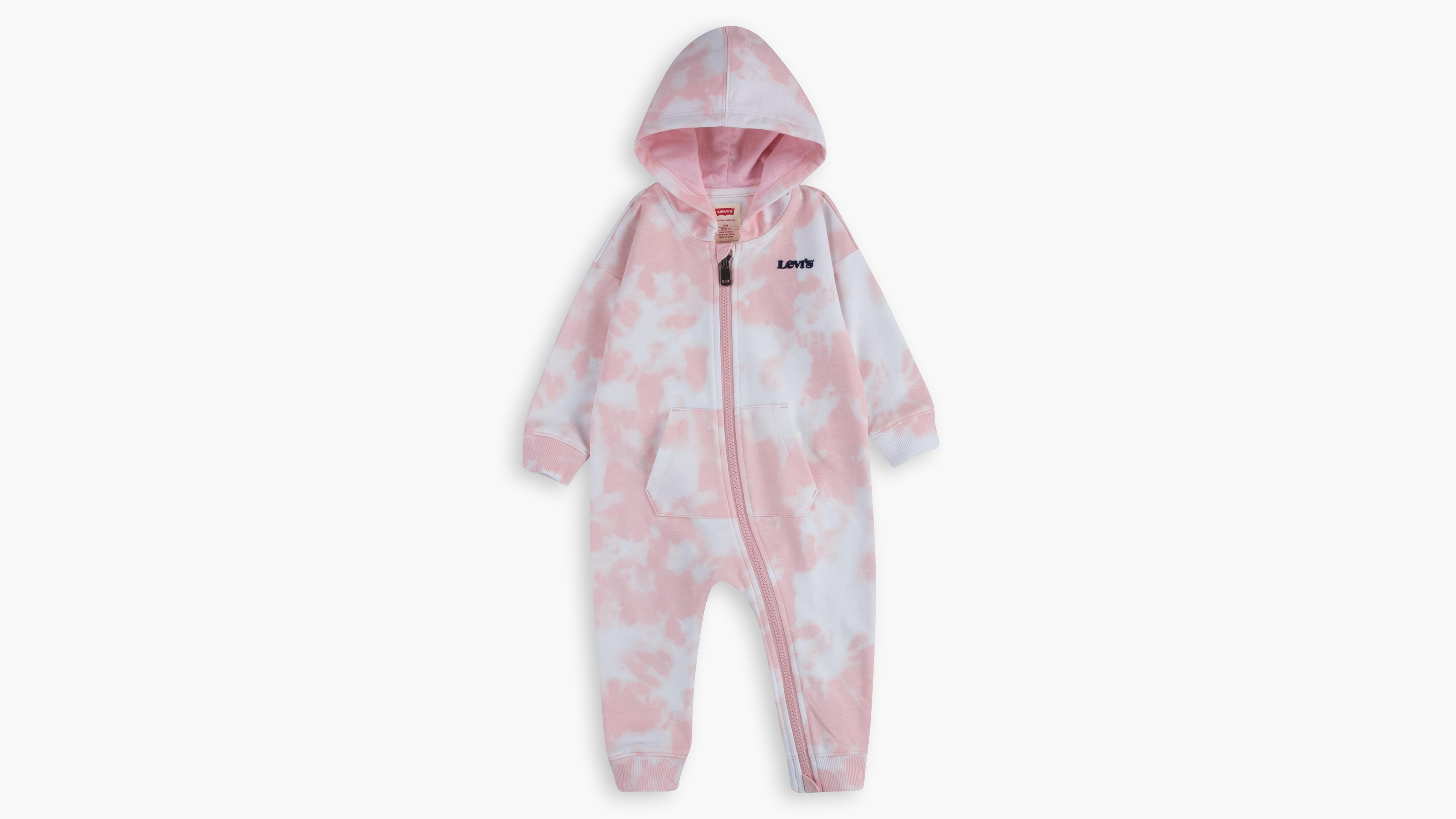 Zipup Baby Girls Coveralls 1224m Pink Levi's® US