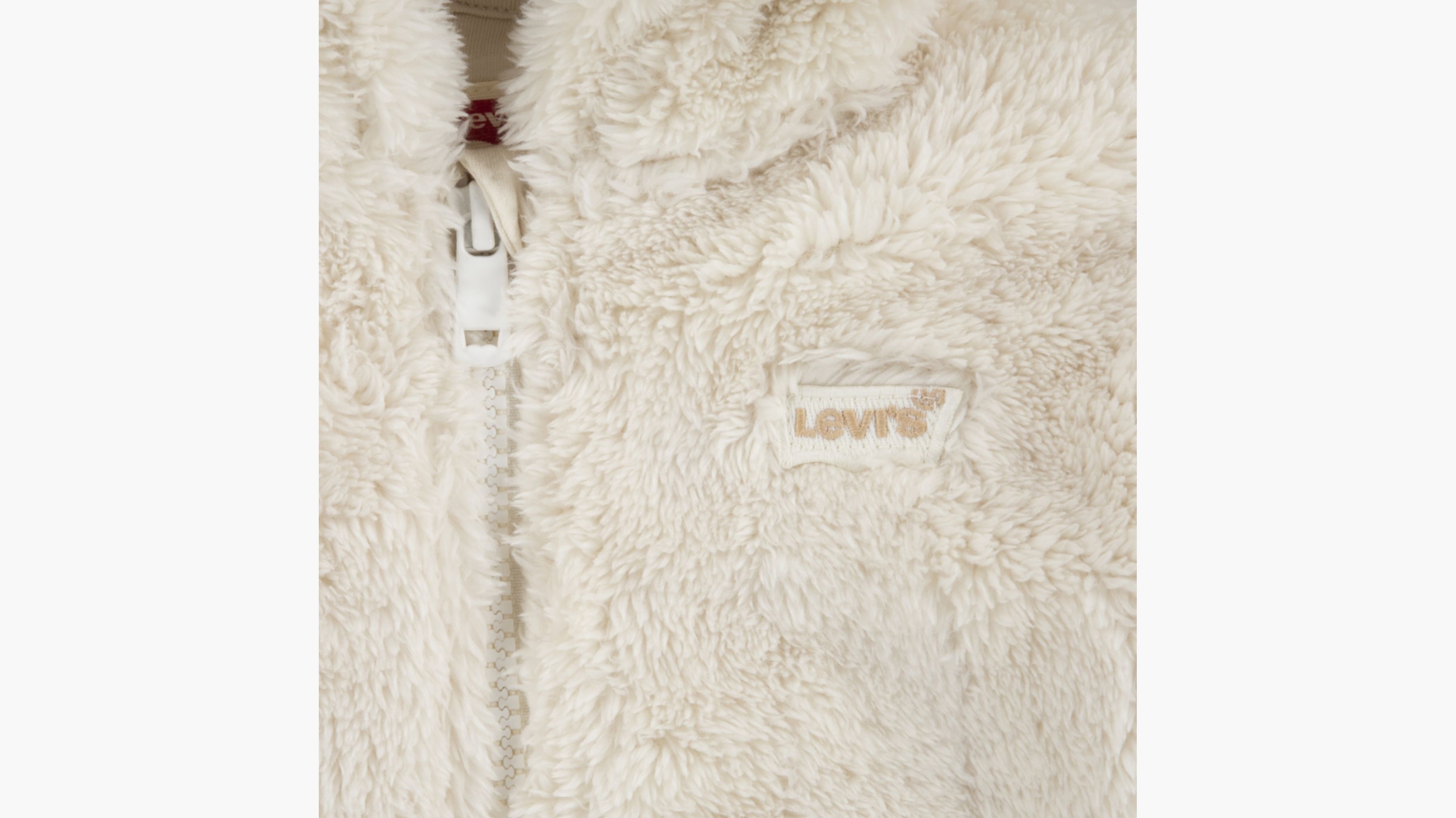 Levi's® Bear Sherpa Baby Coveralls 12-24M 3