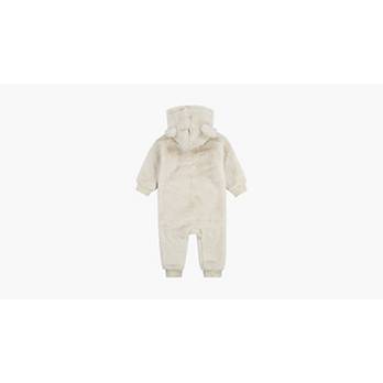 Levi's® Bear Sherpa Baby Coveralls 0-9M 2