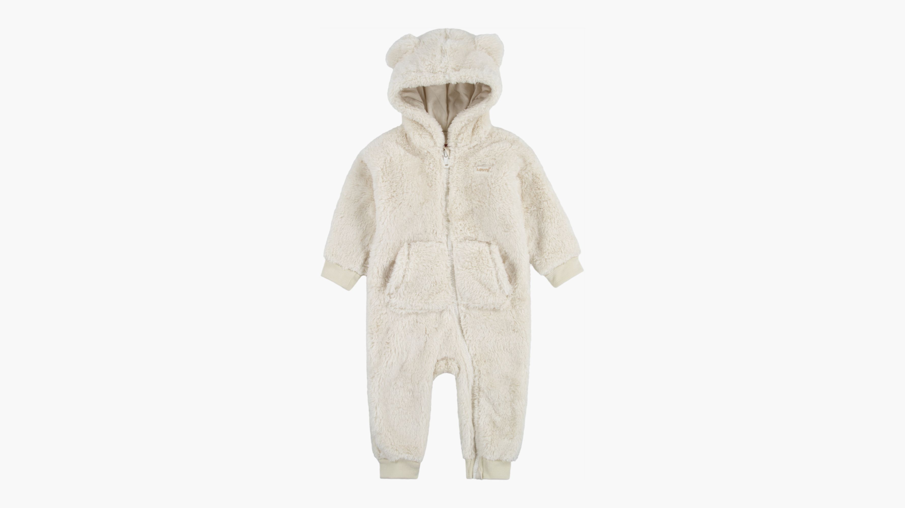 Levi's® Bear Sherpa Baby Coveralls 0-9M 1