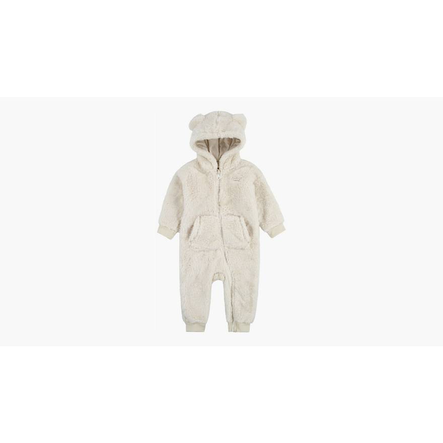 Levi's® Bear Sherpa Baby Coveralls 0-9M 1