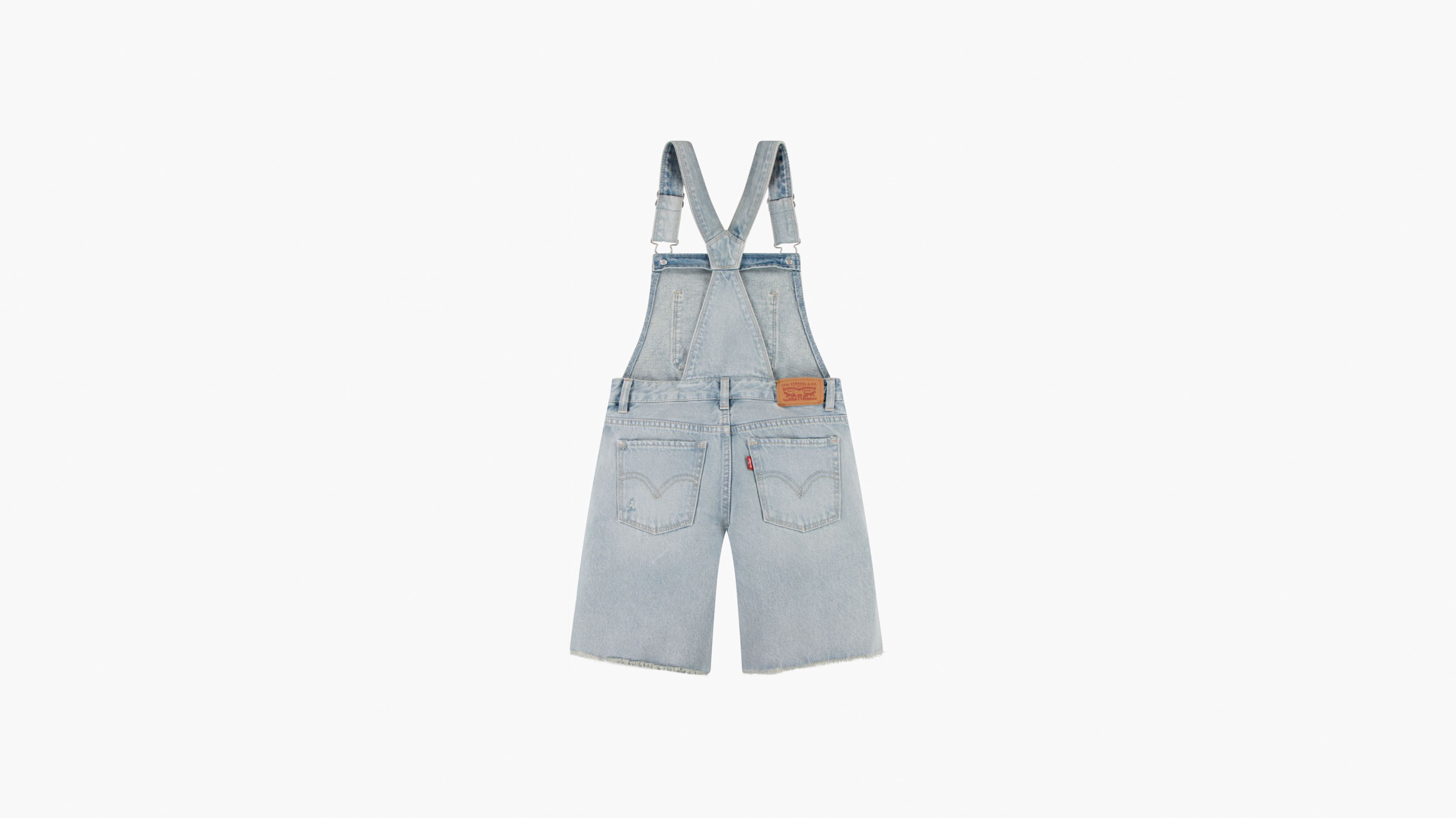 Denim Midi Shortalls Big Girls 7-16