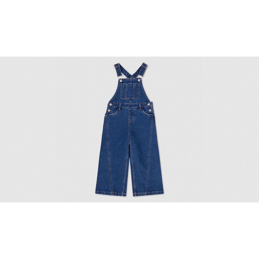 Levi's Cargo Overalls Big Girls 8-20 8 In Brown
