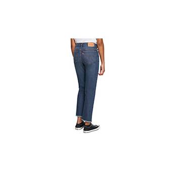 High Rise Ankle Straight Big Girls Jeans 7-16 3
