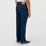 High Rise Straight Fit Big Girls Jeans 7-16 3