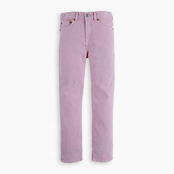 High Rise Straight Fit Big Girls Jeans 7-16 1