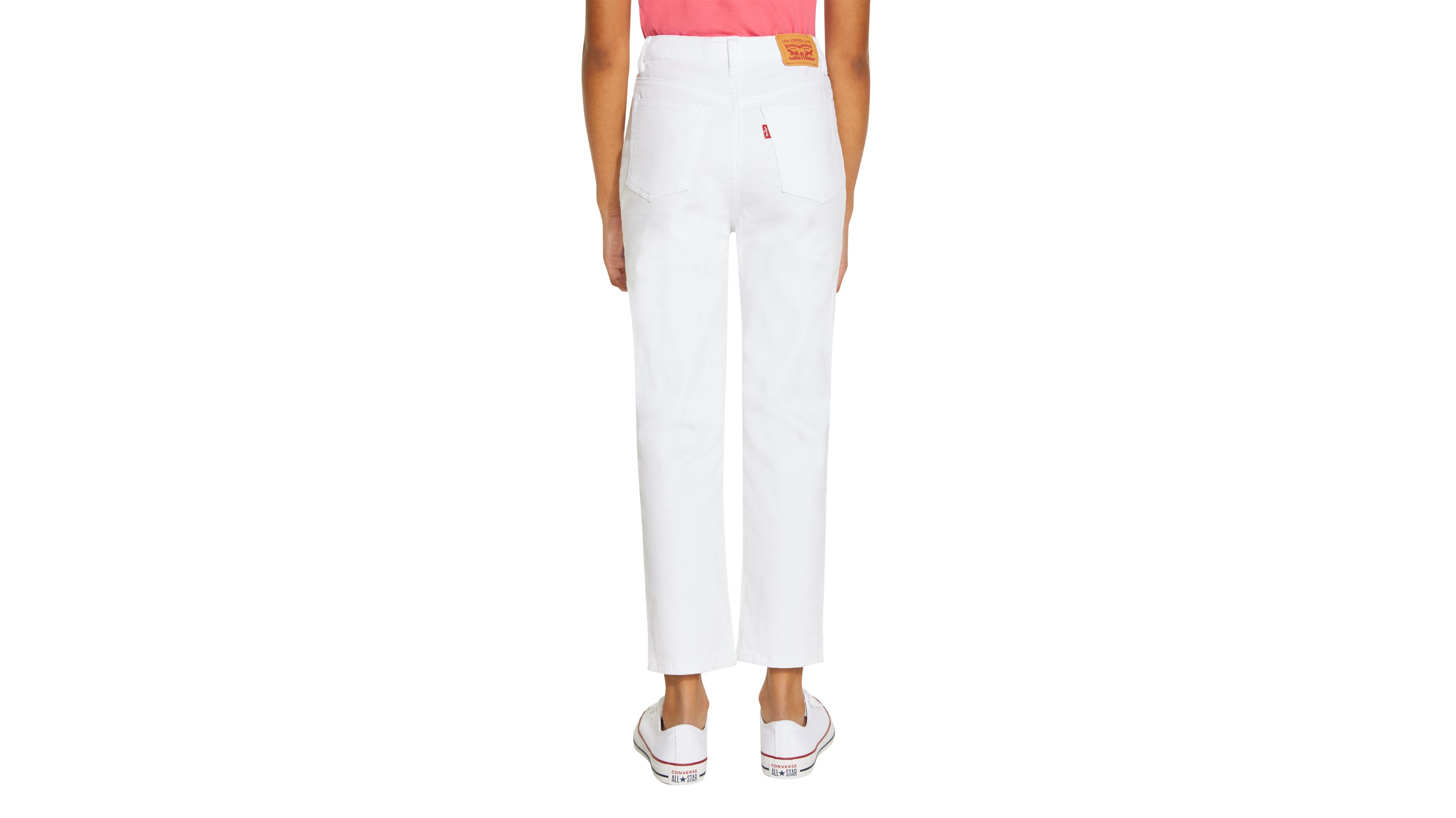 High Rise Ankle Straight Big Girls Jeans 7-16 2