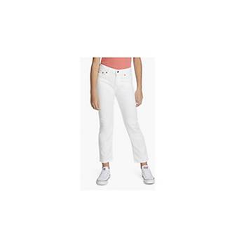 High Rise Straight Ankle Big Girls Jeans 7-16 1
