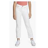 High Rise Straight Ankle Big Girls Jeans 7-16 1