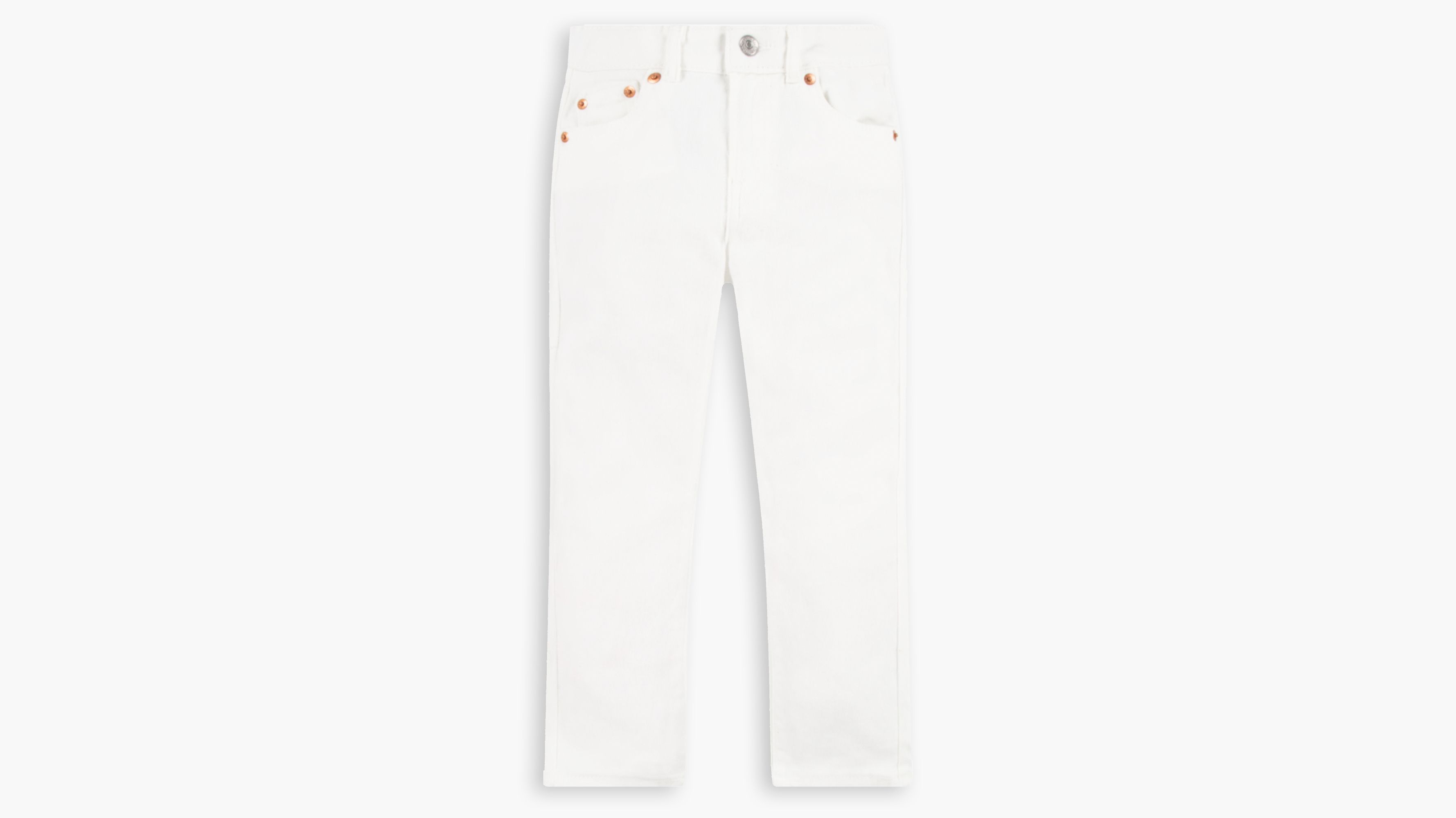 High Rise Ankle Straight Little Girls Jeans 4-6X 1