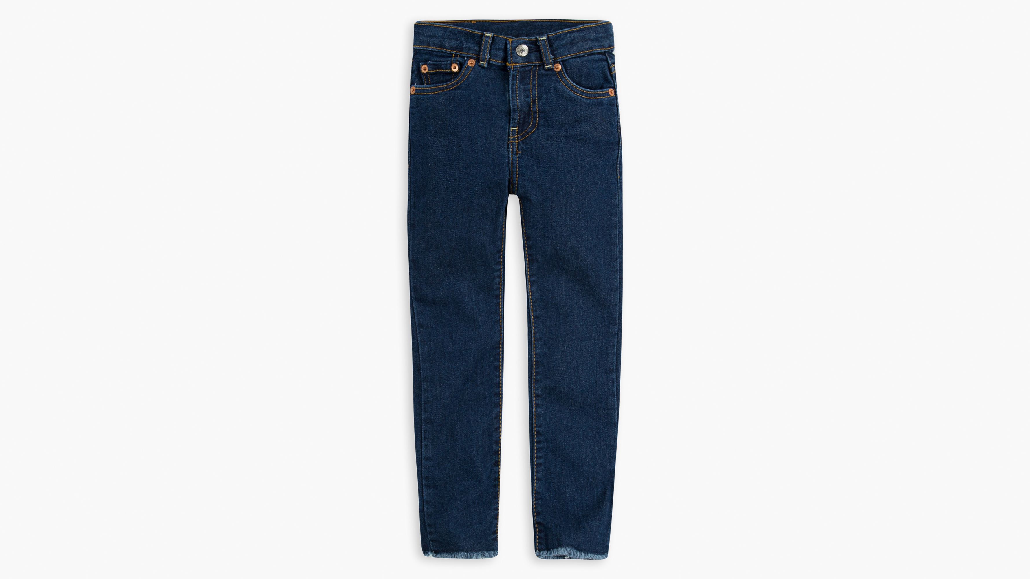 High Rise Straight Ankle Little Girls Jeans 4-6x - Medium Wash | Levi's® US