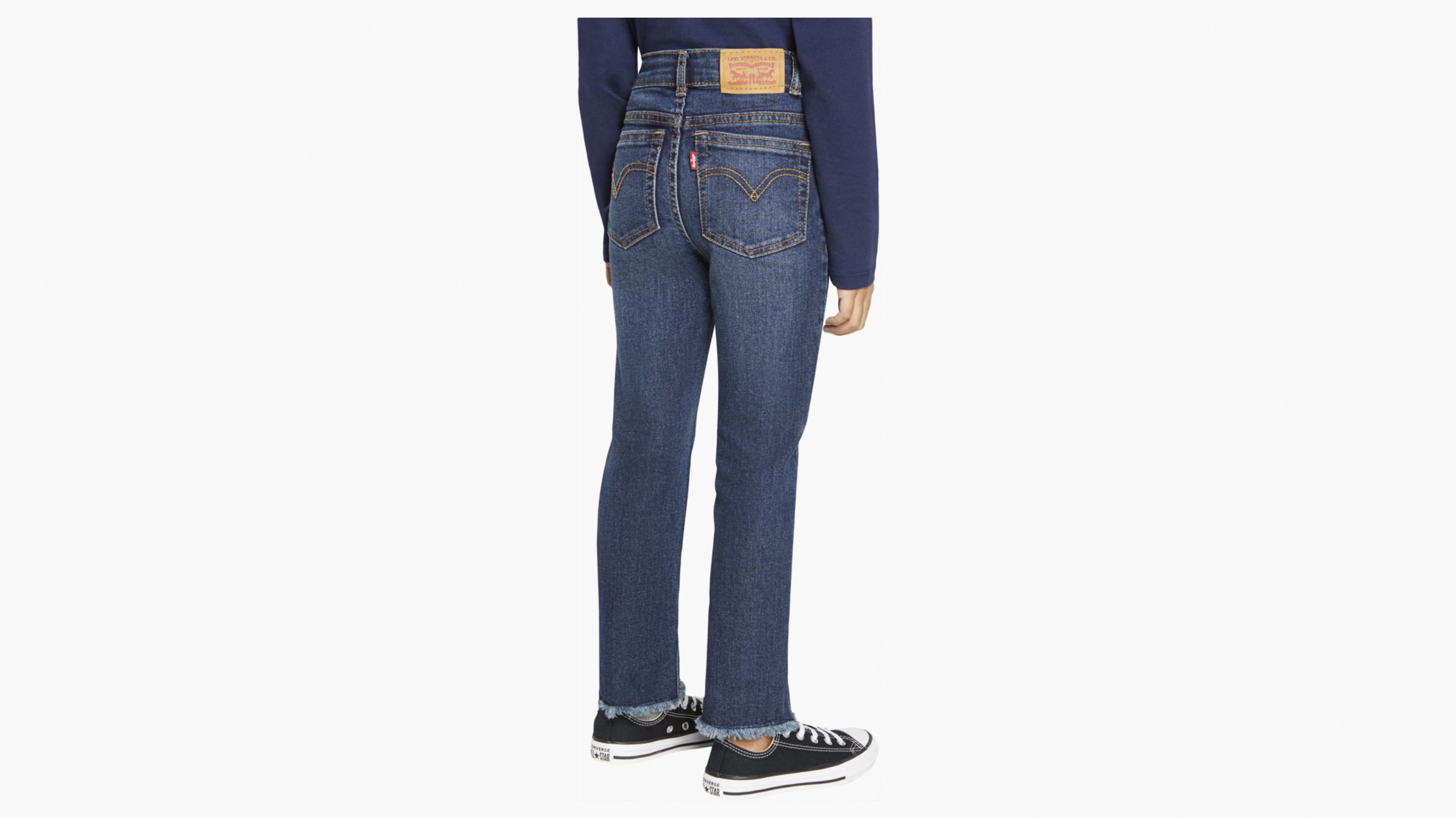 Levi's High Rise Ankle Straight Little Girls Jeans 4-6x 6x In From The Block