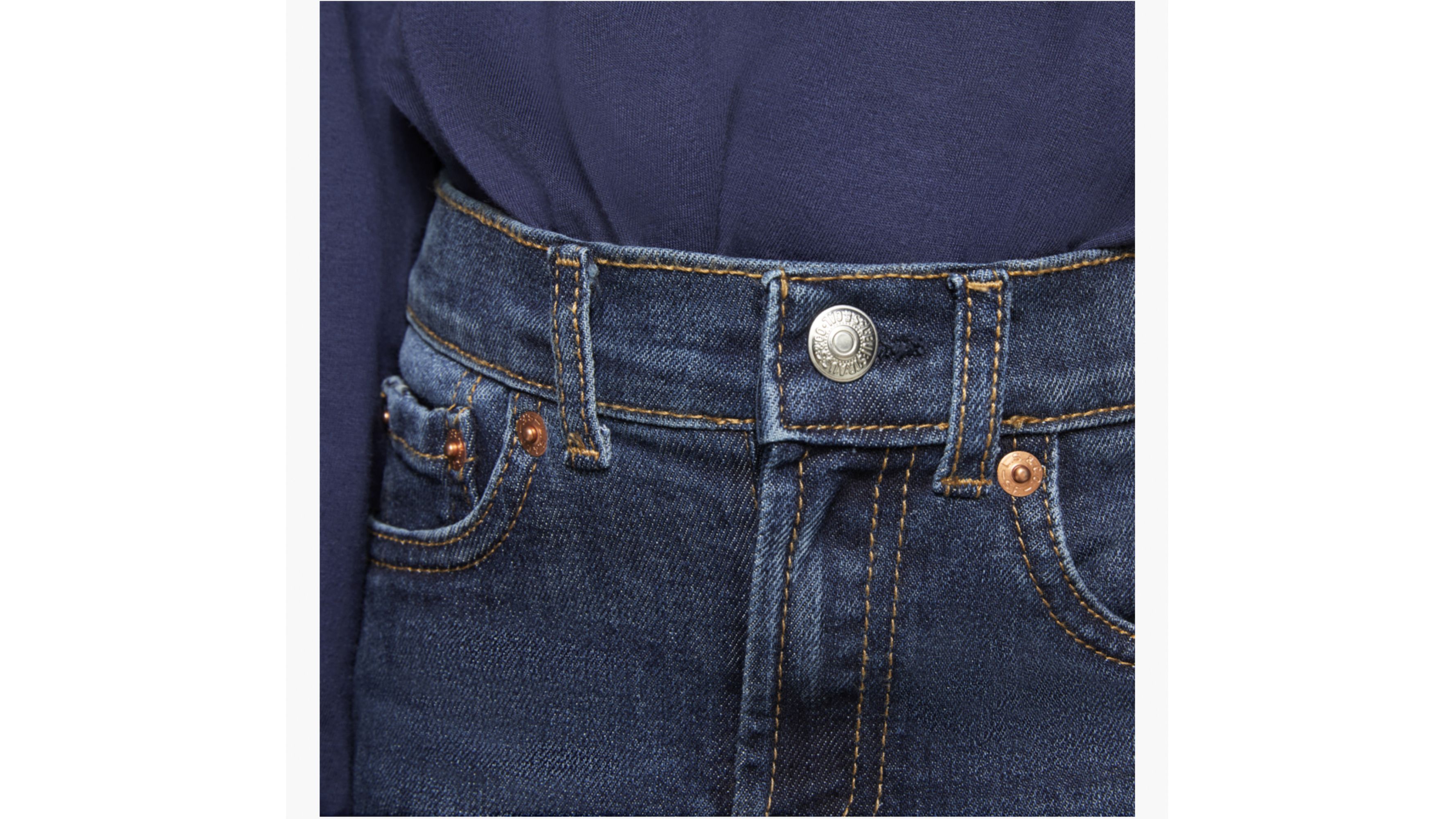 Levi's High Rise Ankle Straight Little Girls Jeans 4-6x 6x In From The Block