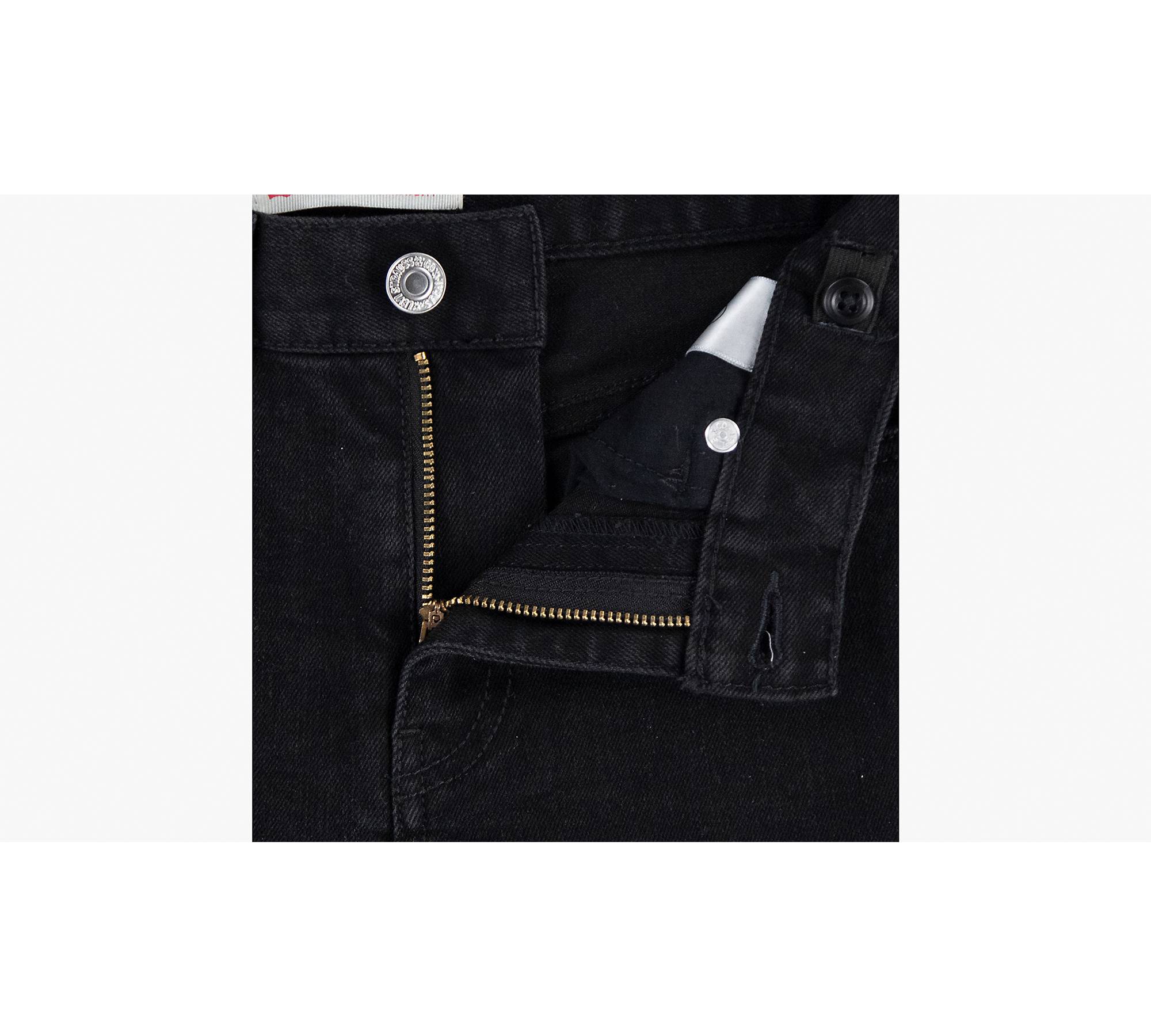 High Rise Ankle Straight Little Girls Jeans 4-6x - Black | Levi's® US
