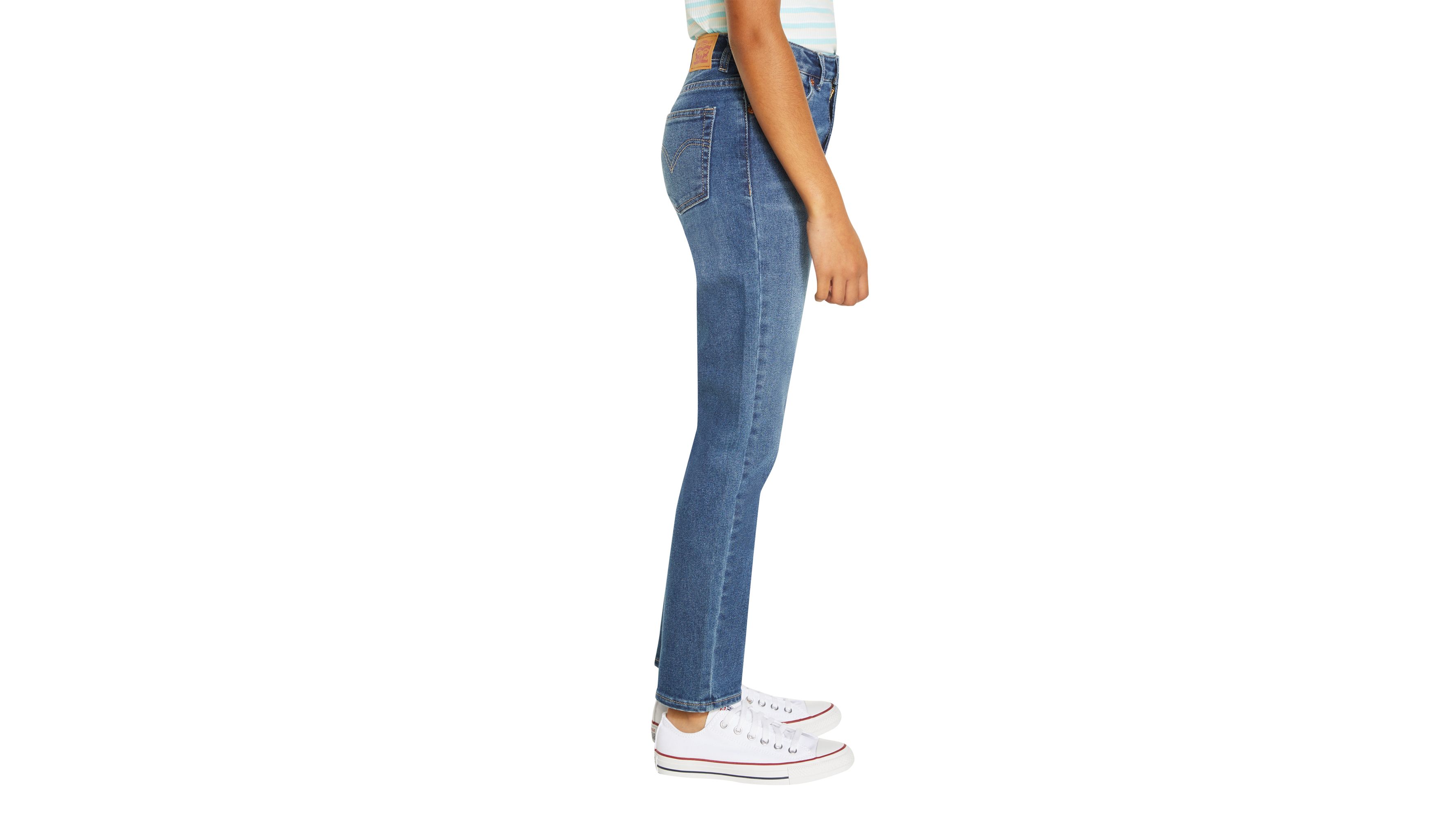 Ribcage Ankle Straight Big Girls Jeans 7-16 6