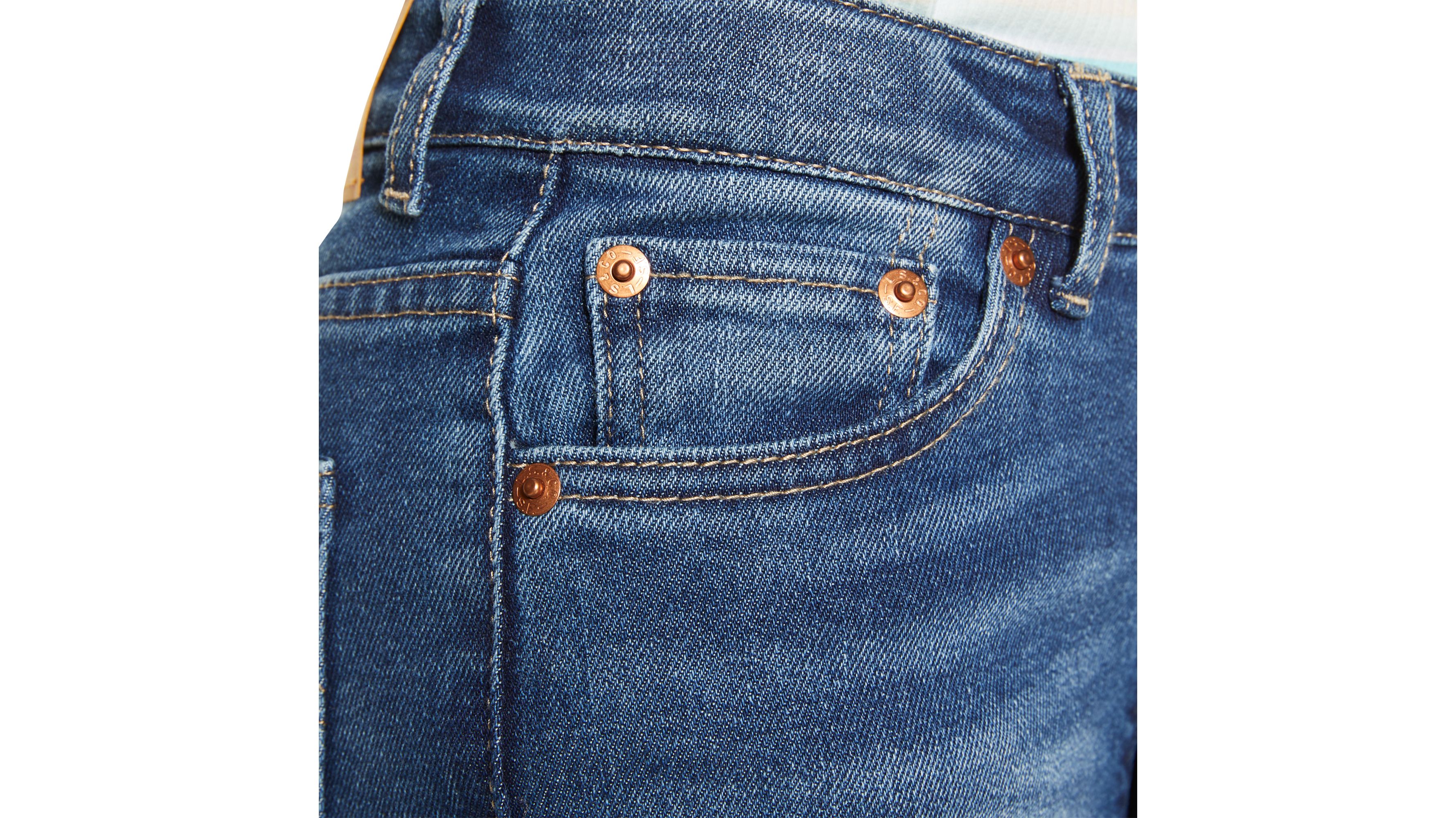 Ribcage Ankle Straight Big Girls Jeans 7-16 7