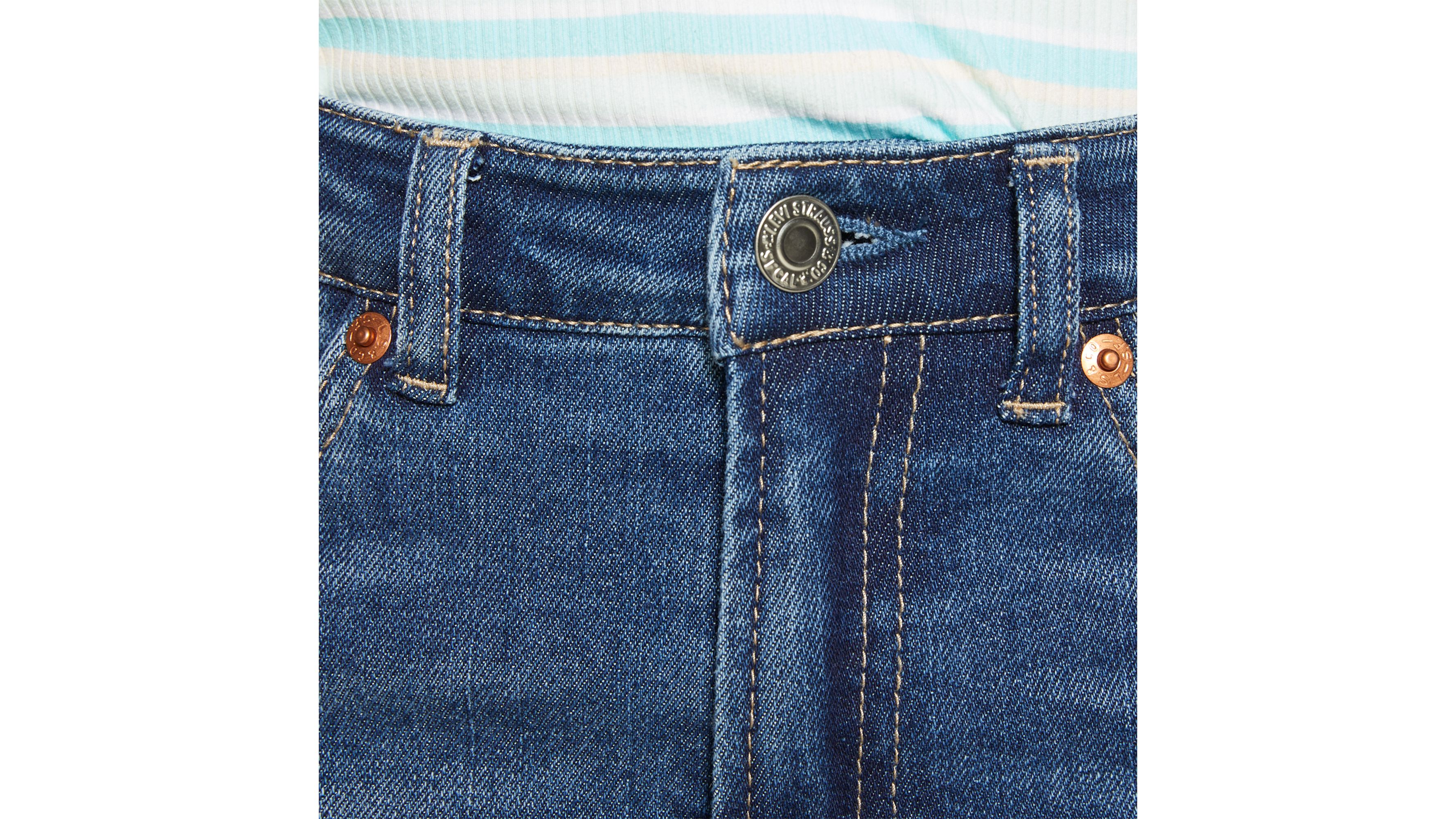 Ribcage Ankle Straight Big Girls Jeans 7-16 8