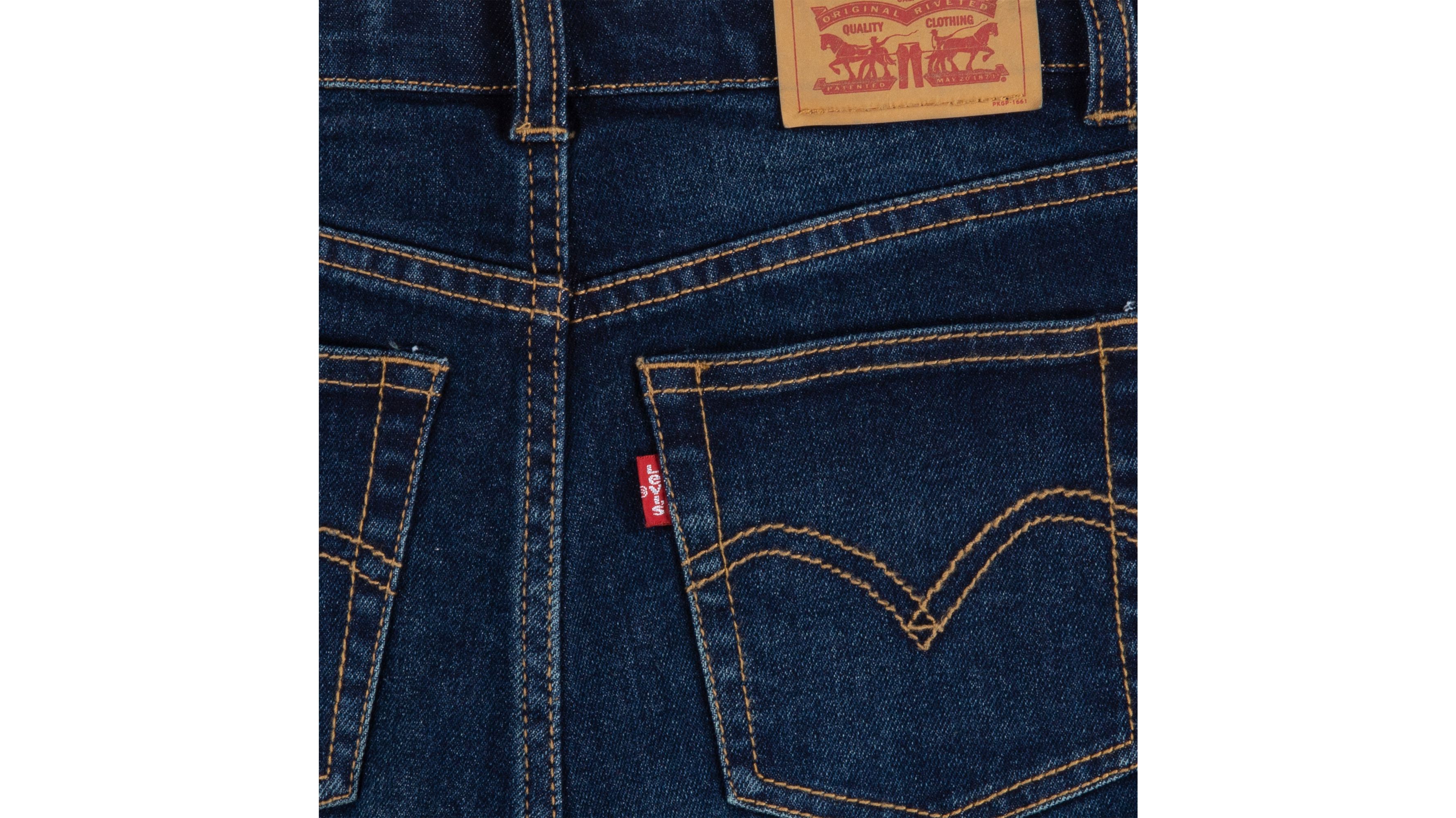 Levi's Ribcage Ankle Straight Big Girls Jeans 7-16 8 In Retrograde