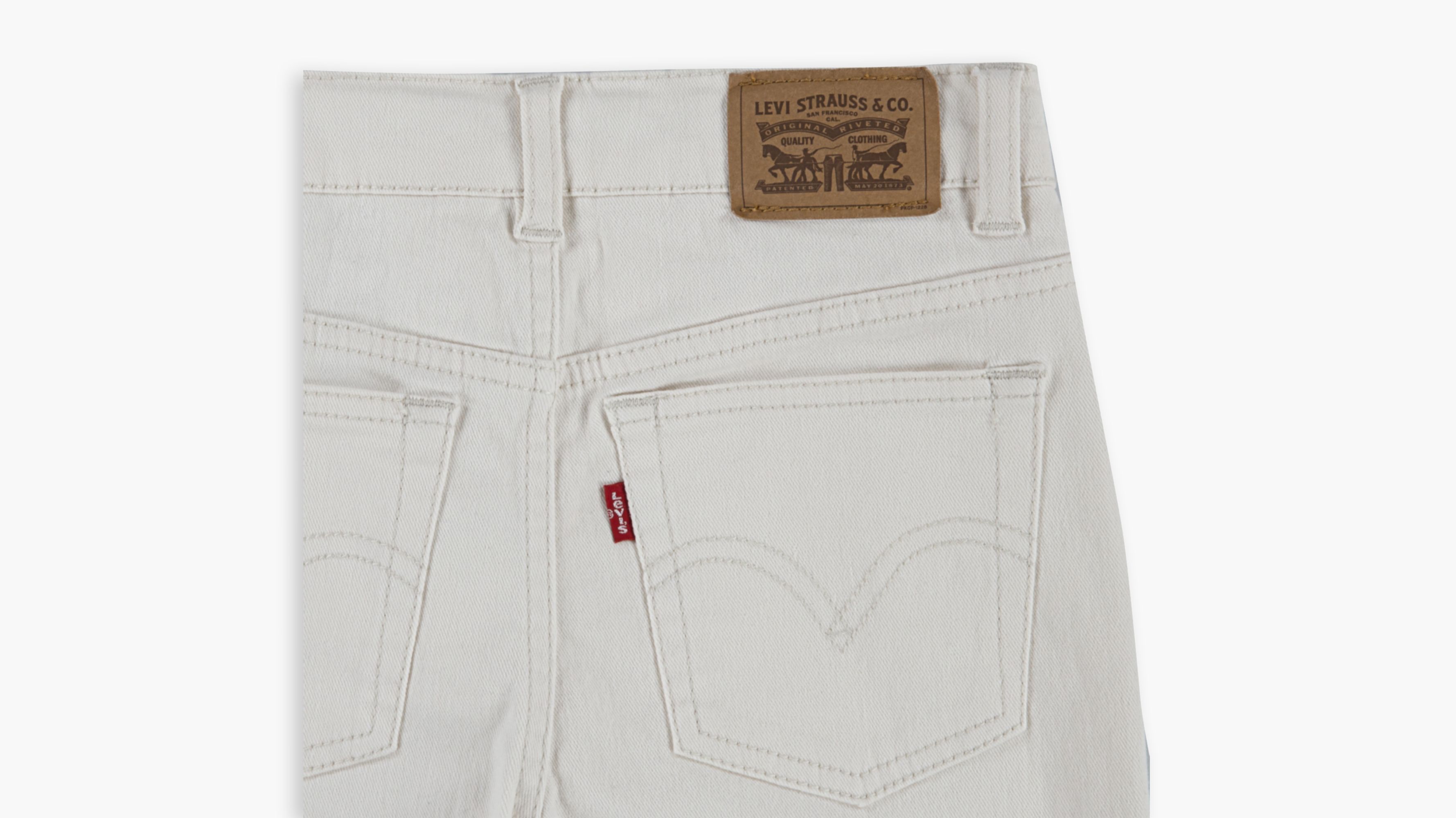 levi 505 white jeans