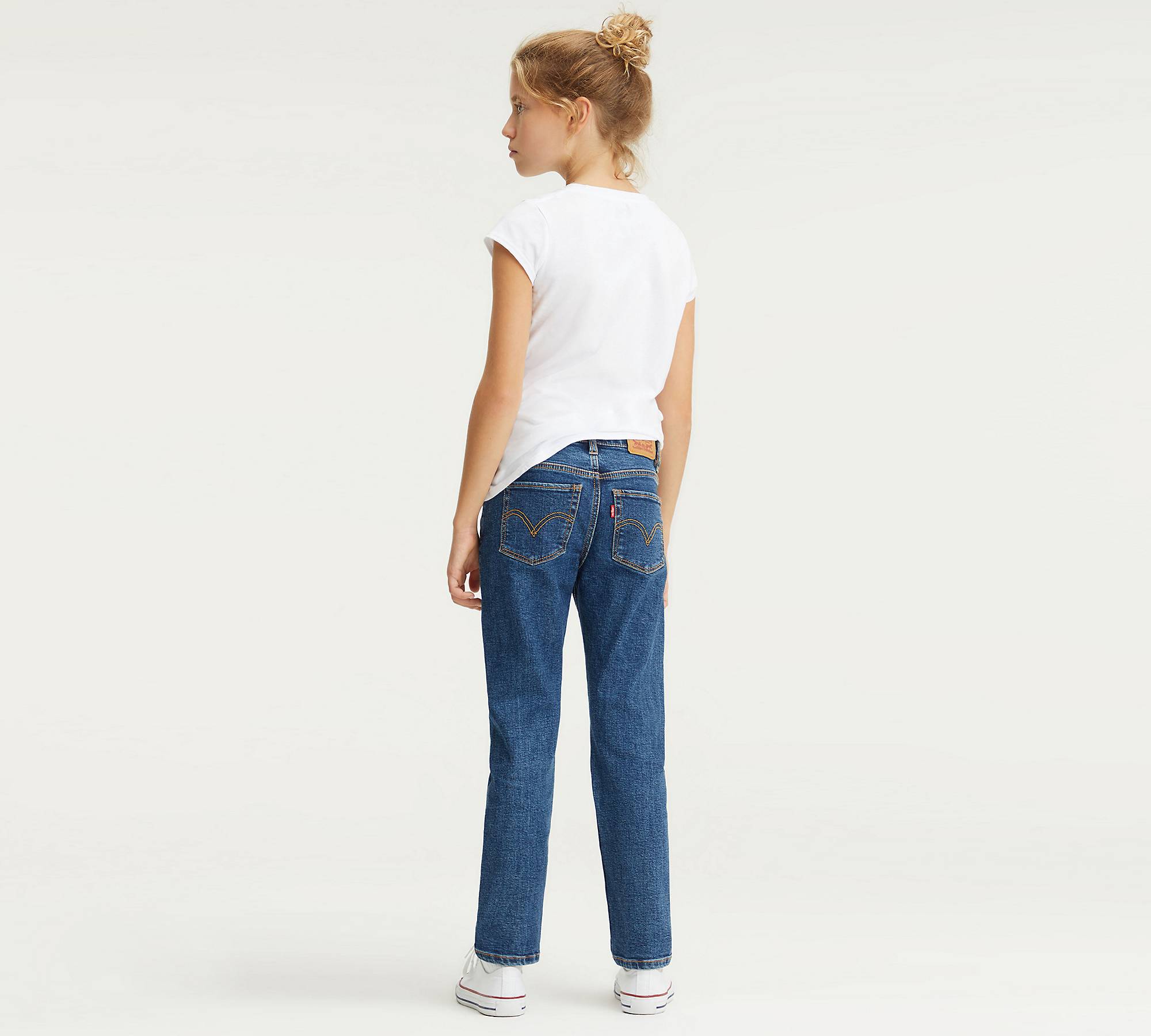 501® Original Jeans Big Girls 7-16 - Dark Wash | Levi's® US