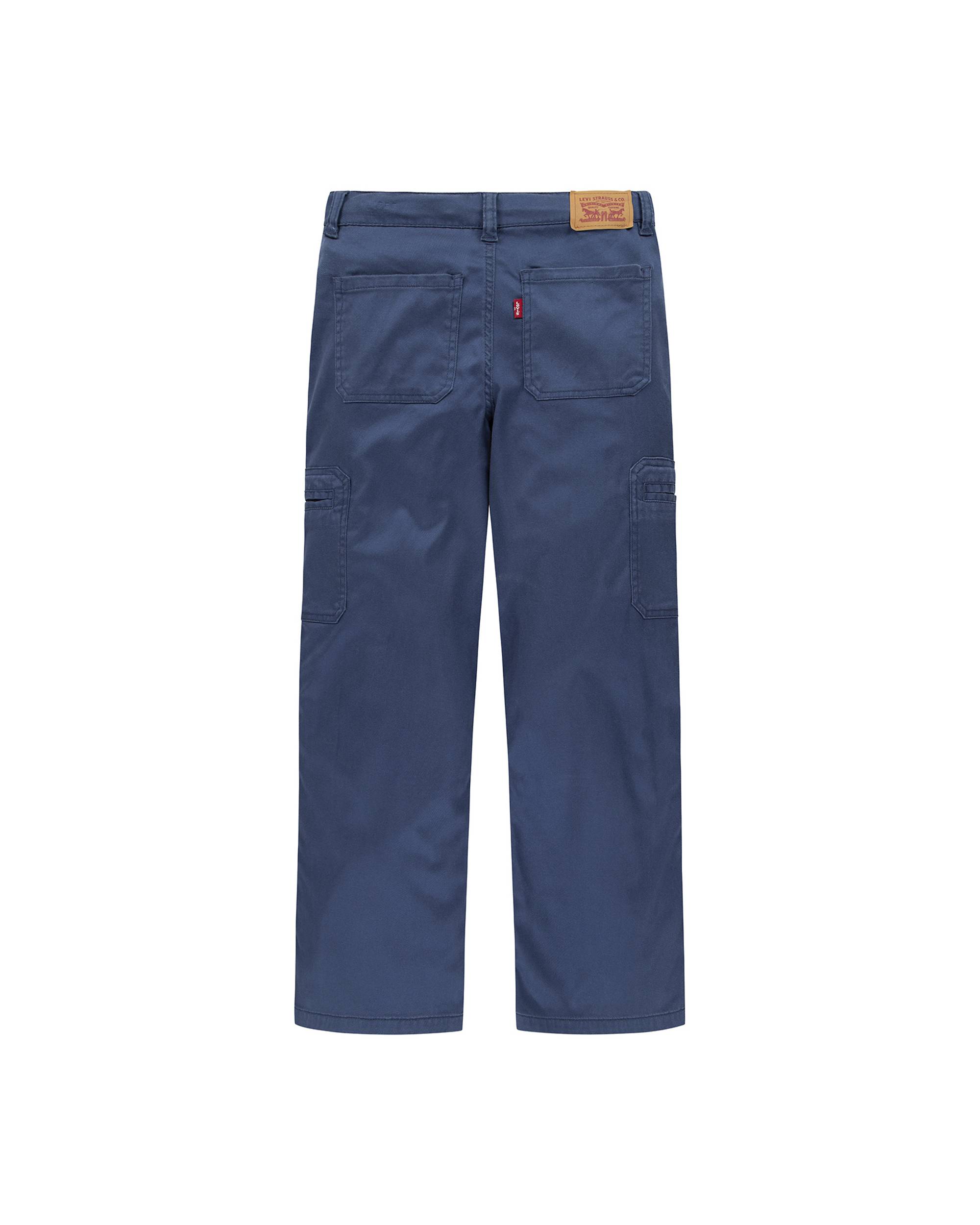 Baggy Light Weight Cargo Pants Big Girls 7-16 - Medium Wash Baggy Light Weight Cargo Pants Big Girls 7-16 - Medium Wash