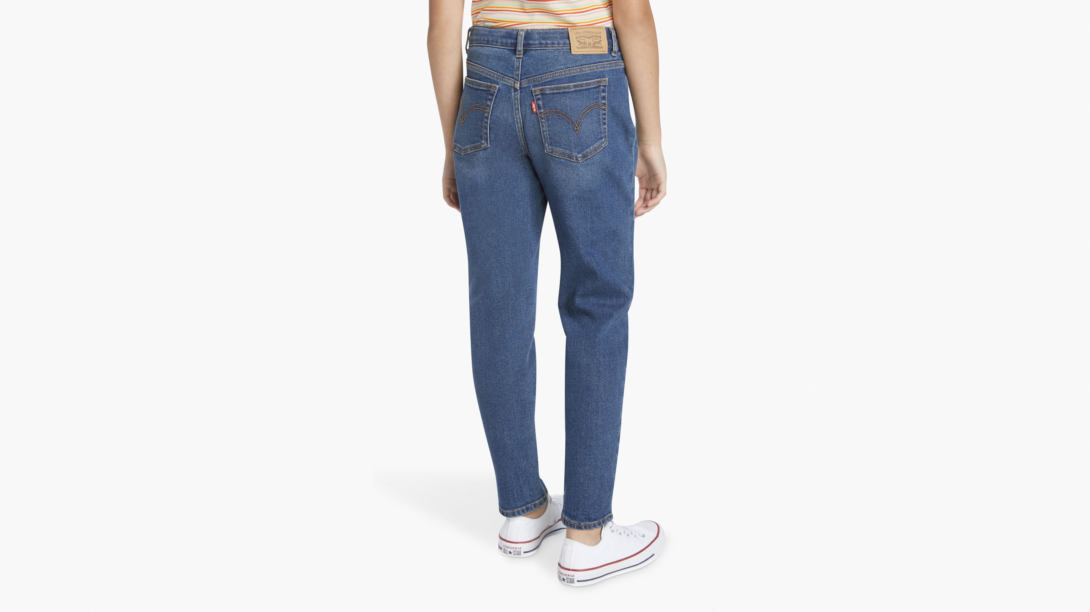 Levi's Mini Mom Big Girls Jeans 7-16 10