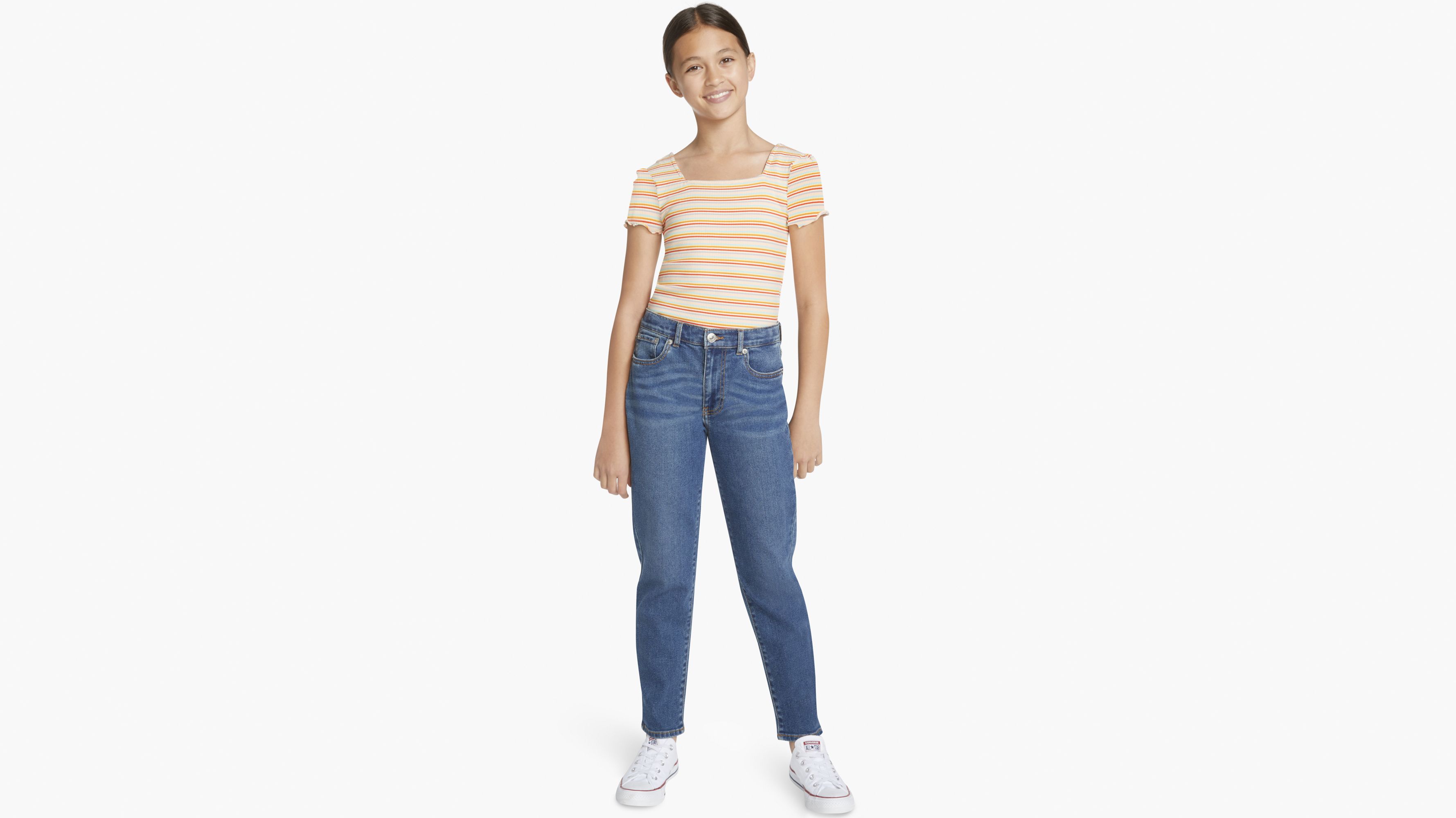 Levi's Mini Mom Big Girls Jeans 7-16 10