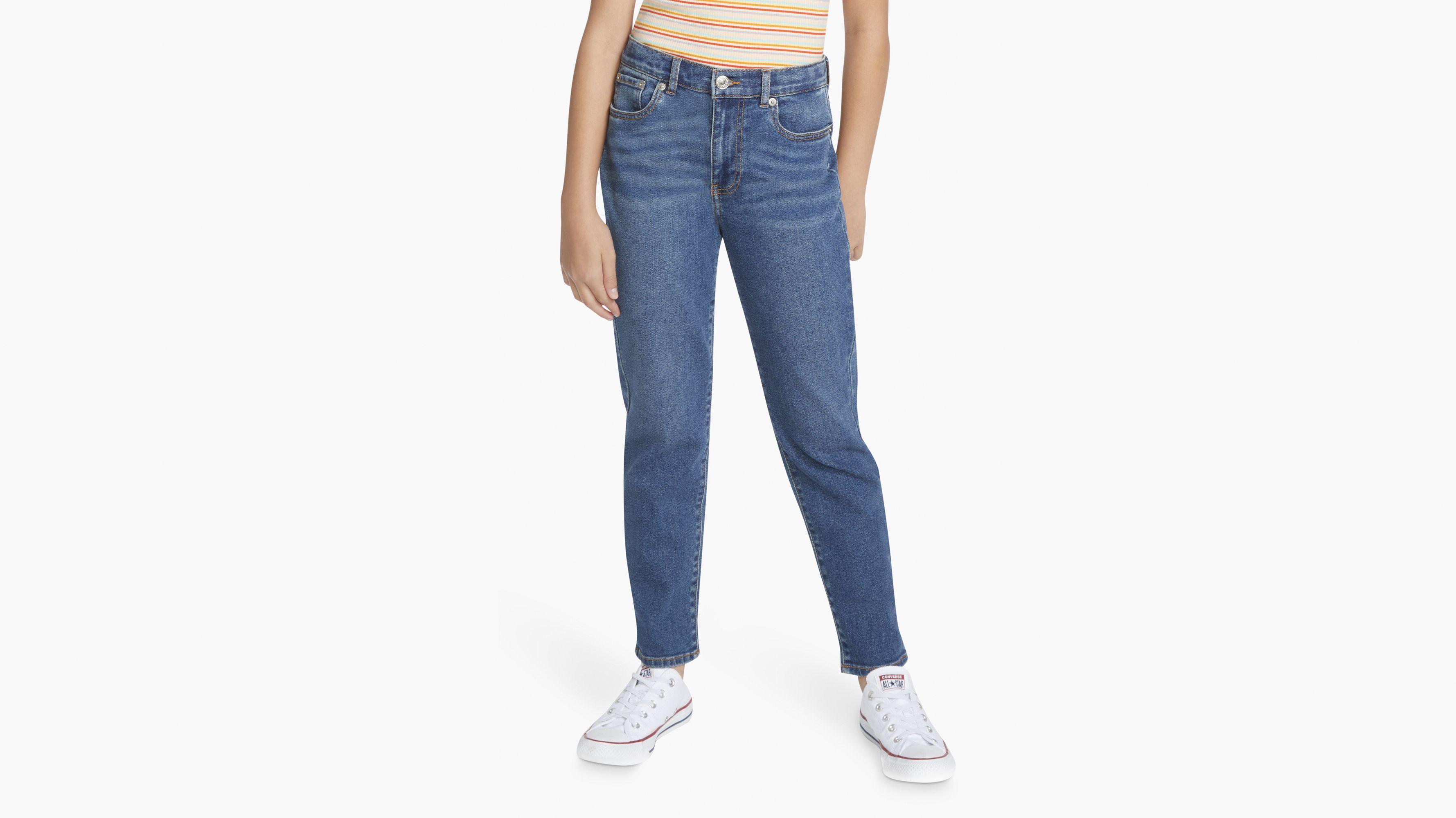 Levi's Mini Mom Big Girls Jeans 7-16 10