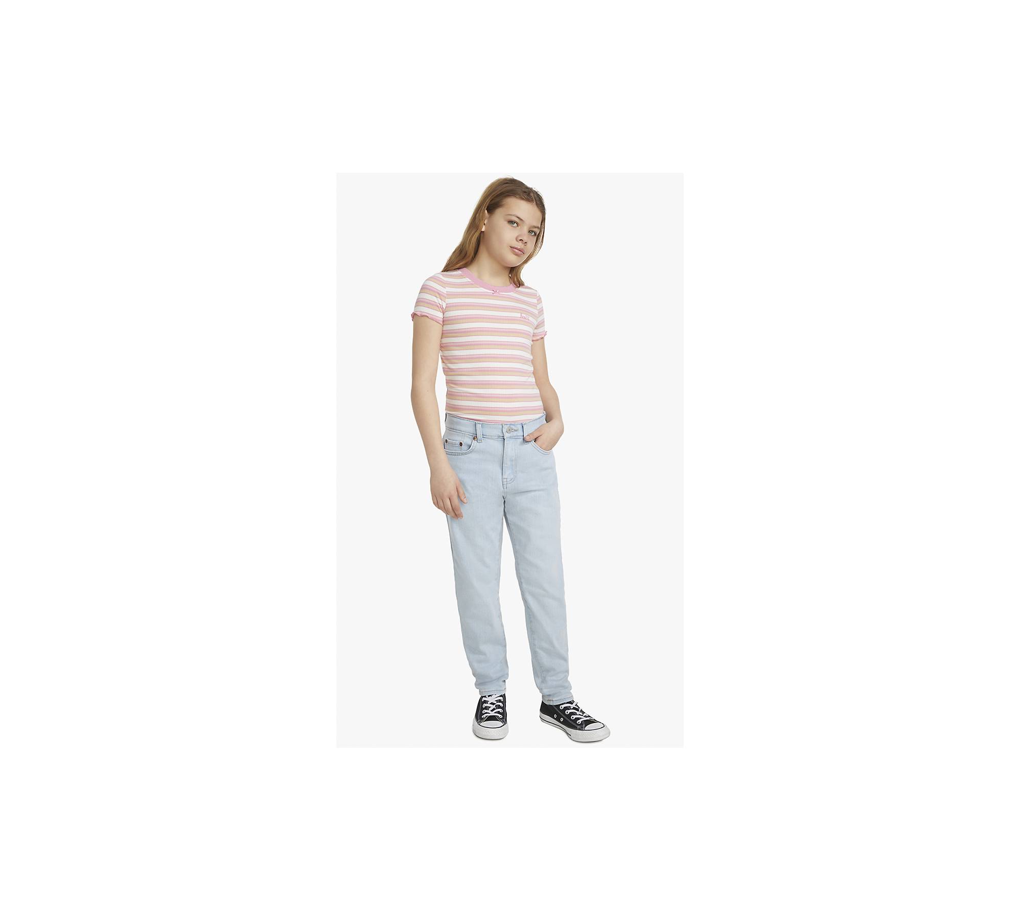 Levi's® Mini Mom Big Girls Jeans 7-16 Dark Wash Levi's®, 40% OFF