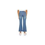 High Rise Cropped Flare Big Girls Jeans 7-16 2