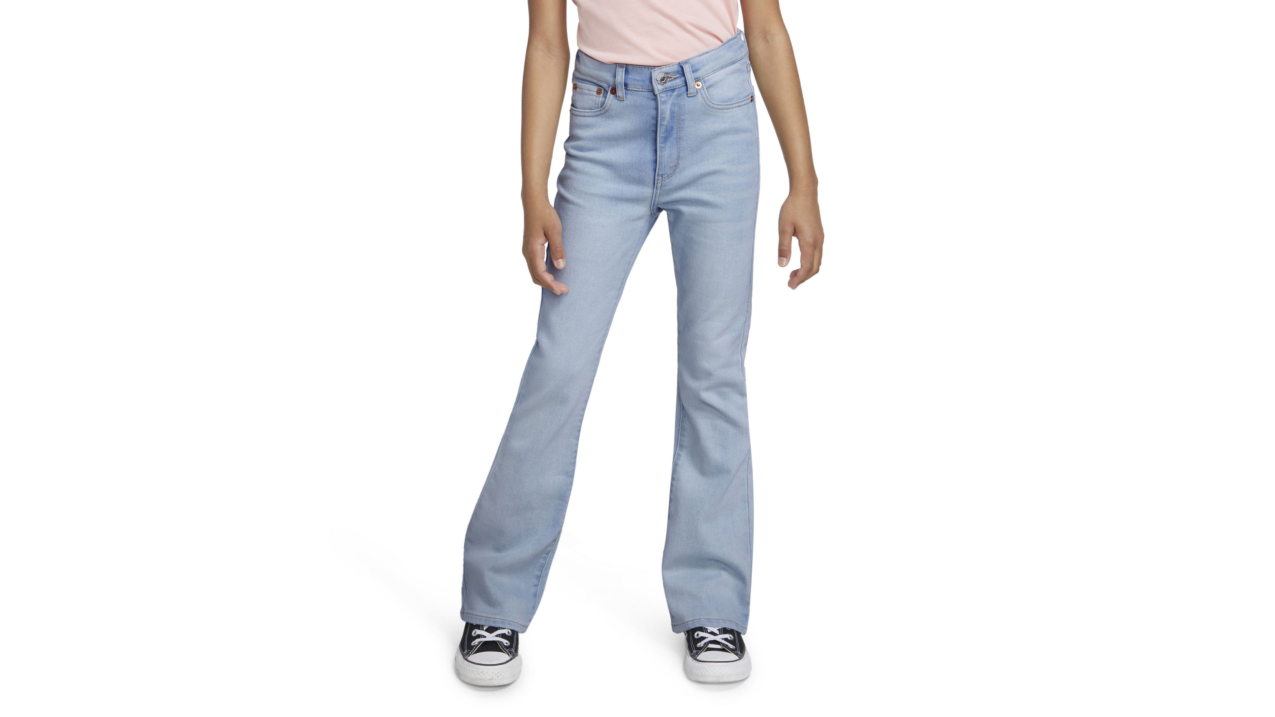 726™ High Rise Flare Jeans Big Girls 7-16 - Light Wash