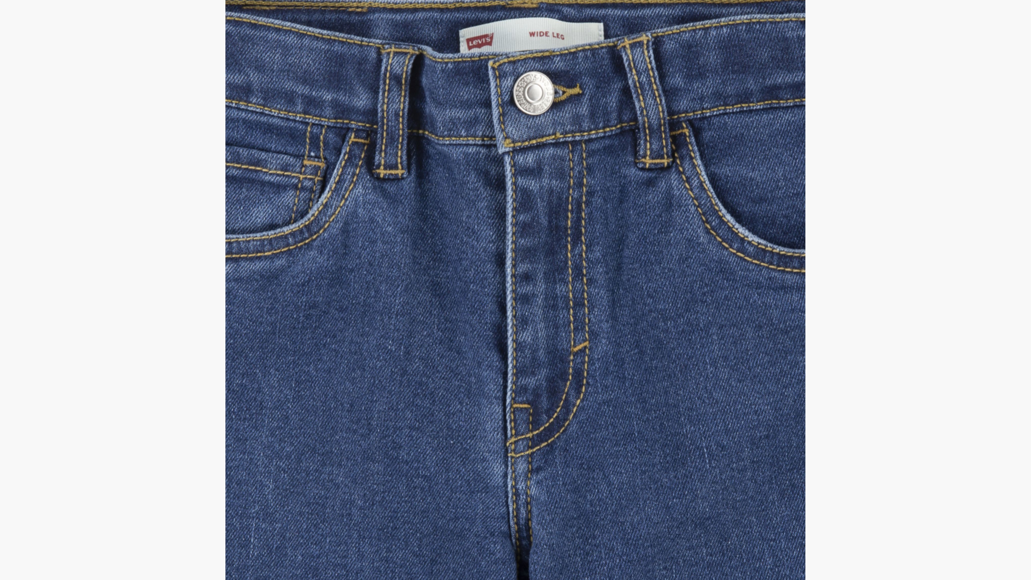 Levi's Wide Leg Jeans Big Girls 7-16 12 In Richards