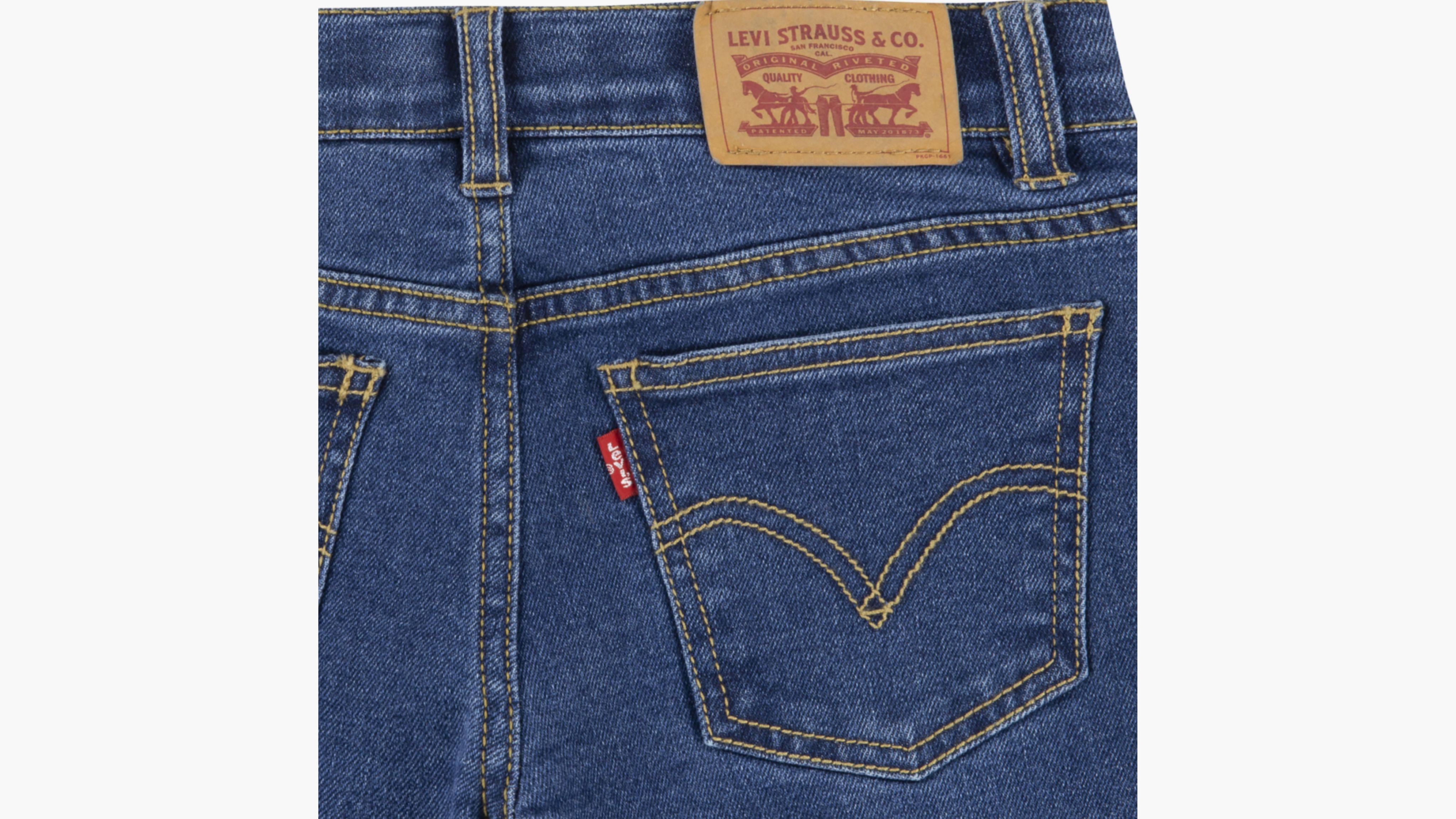 Levi's Wide Leg Jeans Big Girls 7-16 12 In Richards