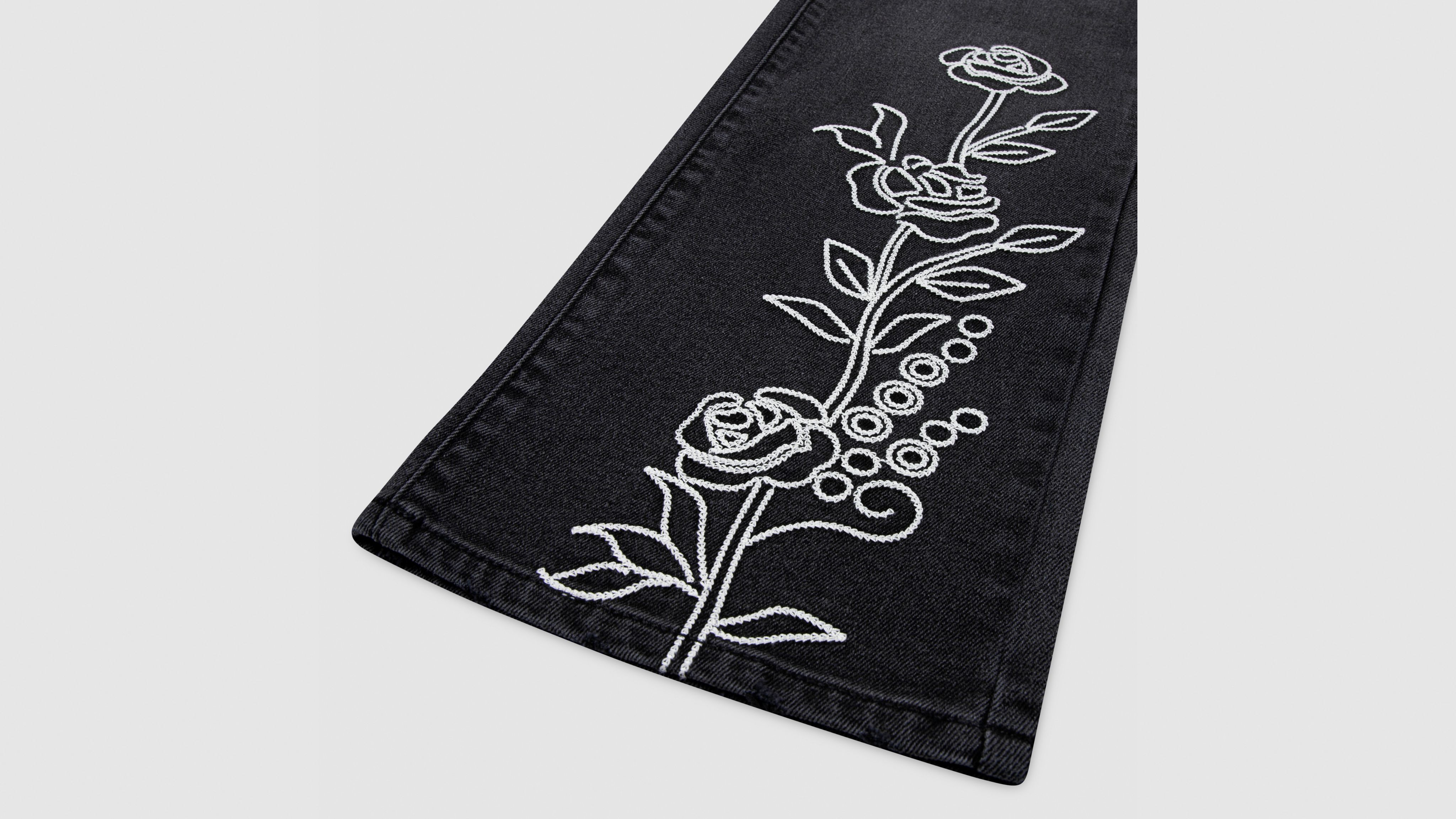 Wide Leg W/ Embroidery Big Girls 8-20