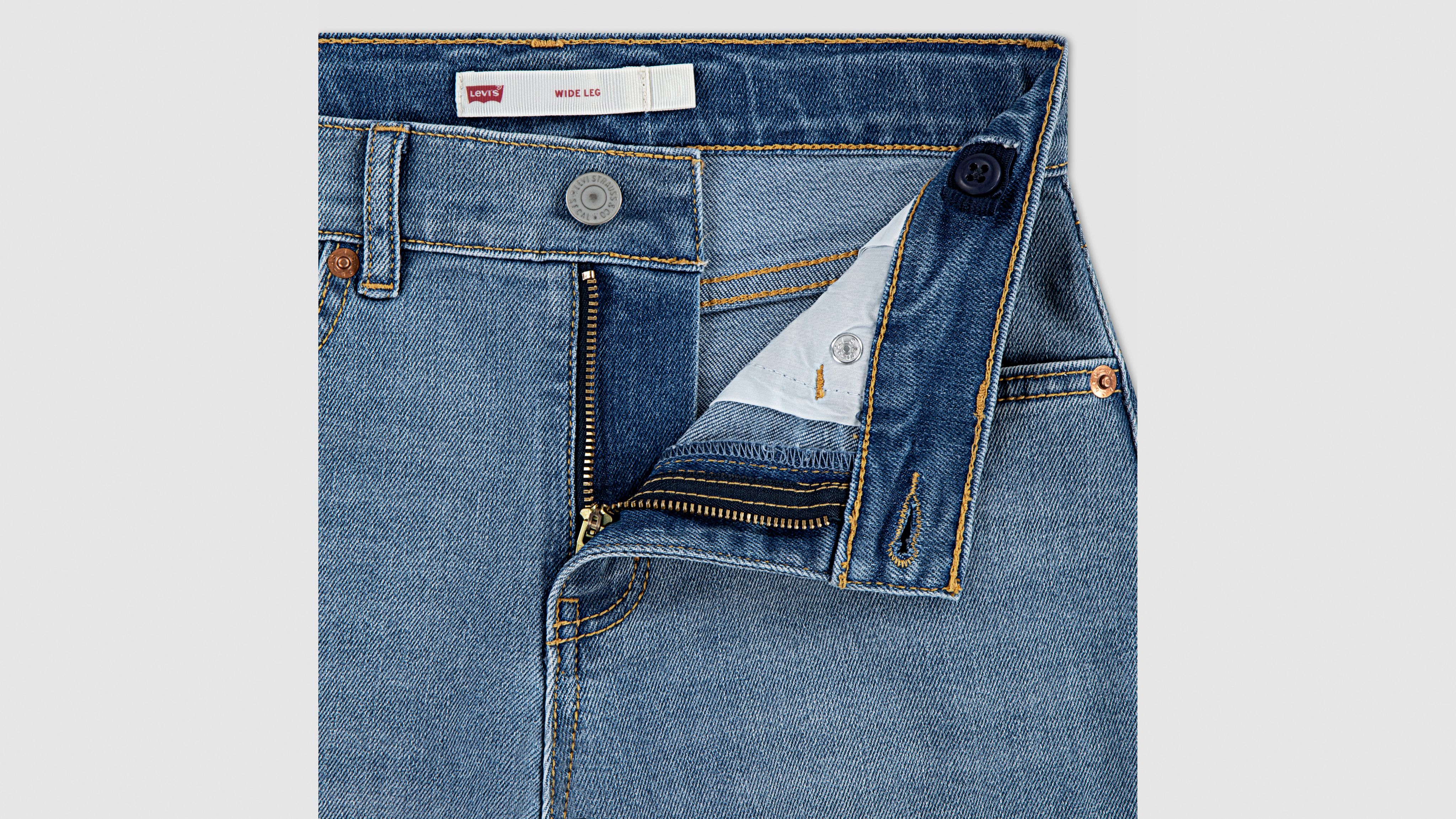 Wide Leg Jeans Big Girls 8-20