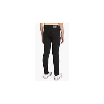 710 Super Skinny Fit Big Girls Jeans 7-16 - Black