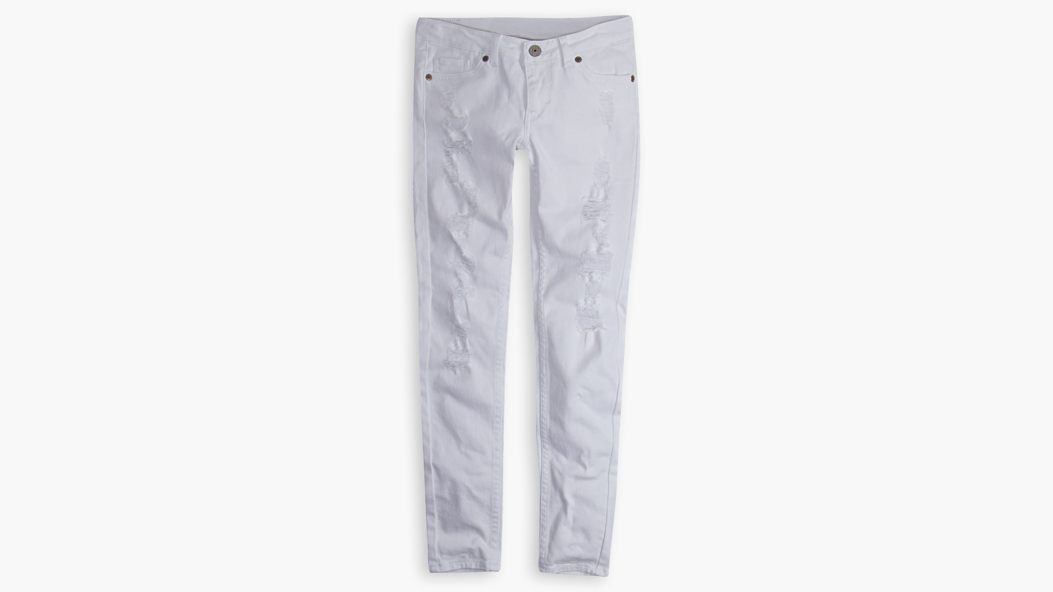 levi's 710 super skinny white