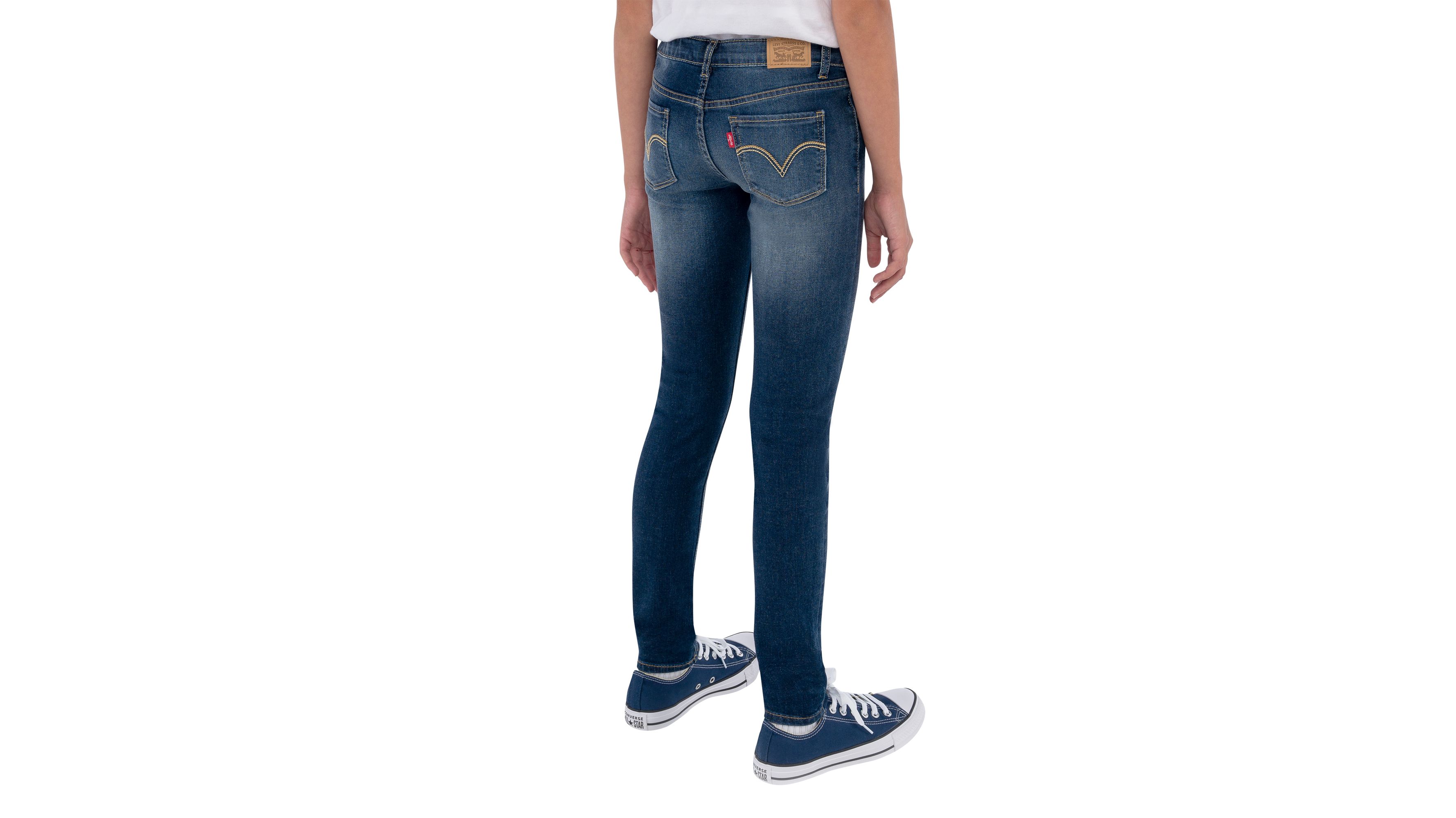 710 Super Skinny Fit Big Girls Jeans 7 