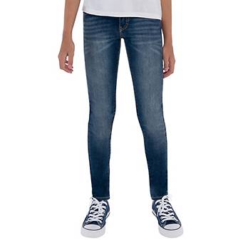 710 Super Skinny Fit Big Girls Jeans 7-16 1