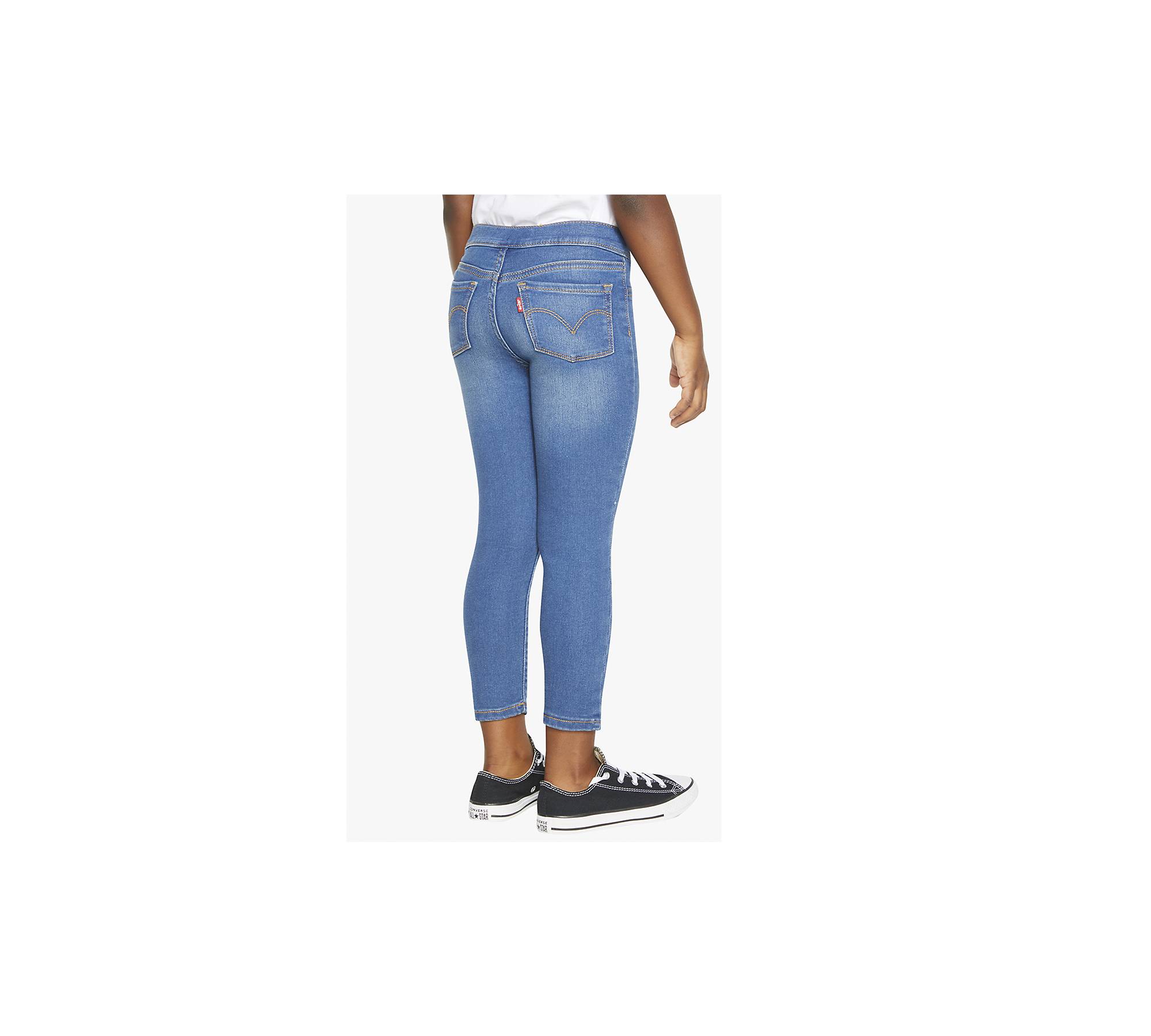 Levi's® Girls' Pull-On Mid-Rise Jeggings - Todey Light Wash 8