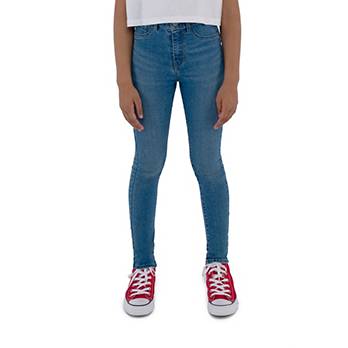 720 High Rise Super Skinny Fit Big Girls Jeans 7-16 1
