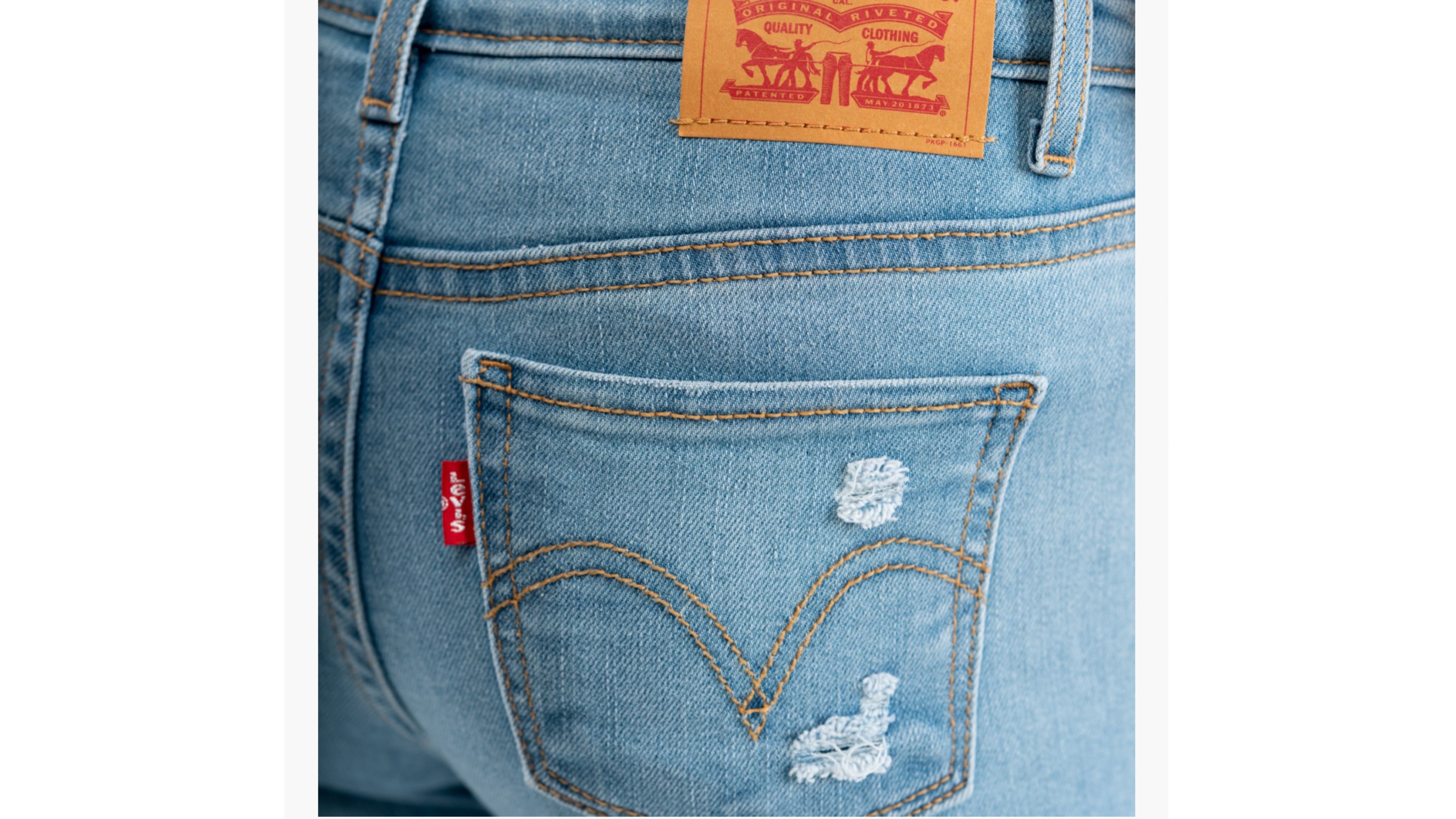Shop Levi's 720 High Rise Super Skinny Big Girls Jeans 7-16 16 In Roger That