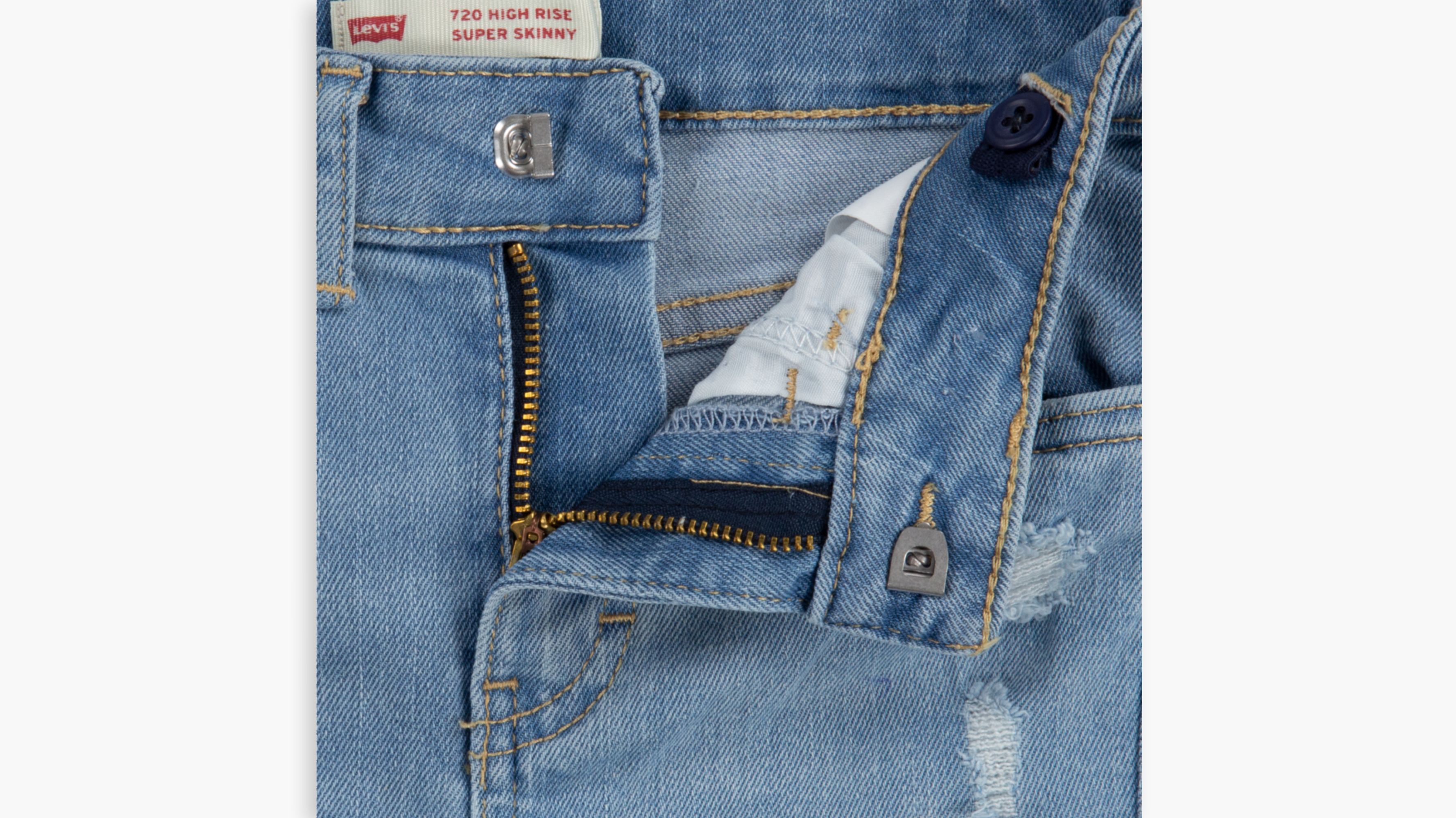 720 High Rise Super Skinny Little Girl Jeans 4-6X 7