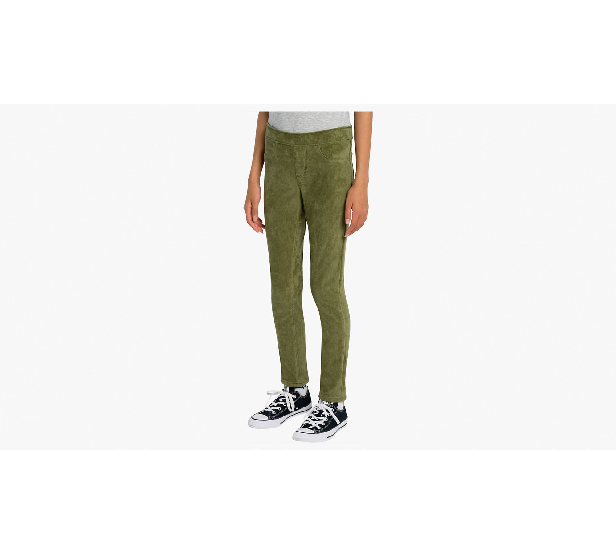 HUE, Pants & Jumpsuits, Hue Stretch Black Corduroy Leggings Size Small 2  Faux Front Pockets 2 Back