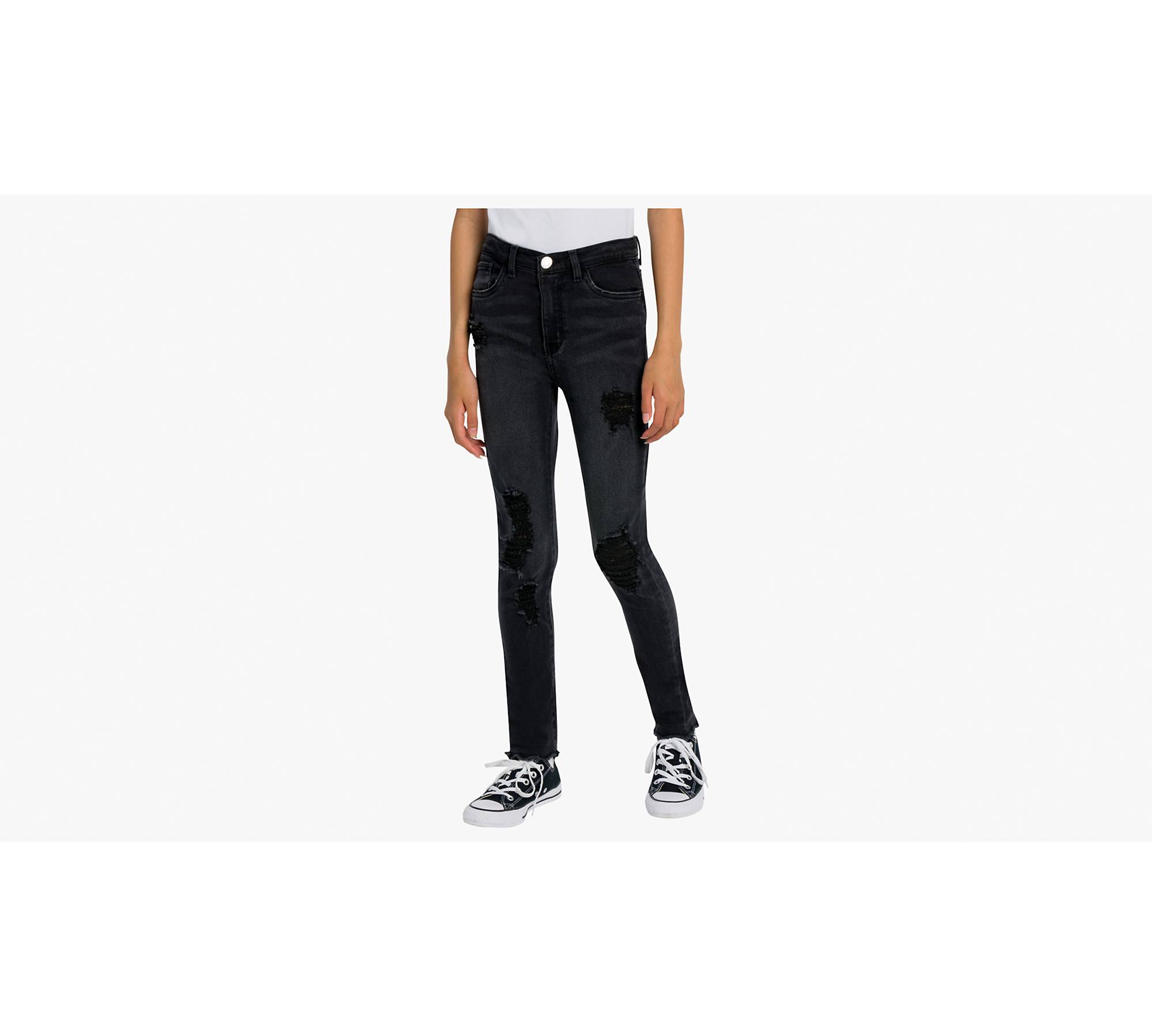 Super high-rise skinny jeans - Pants - BSK Teen