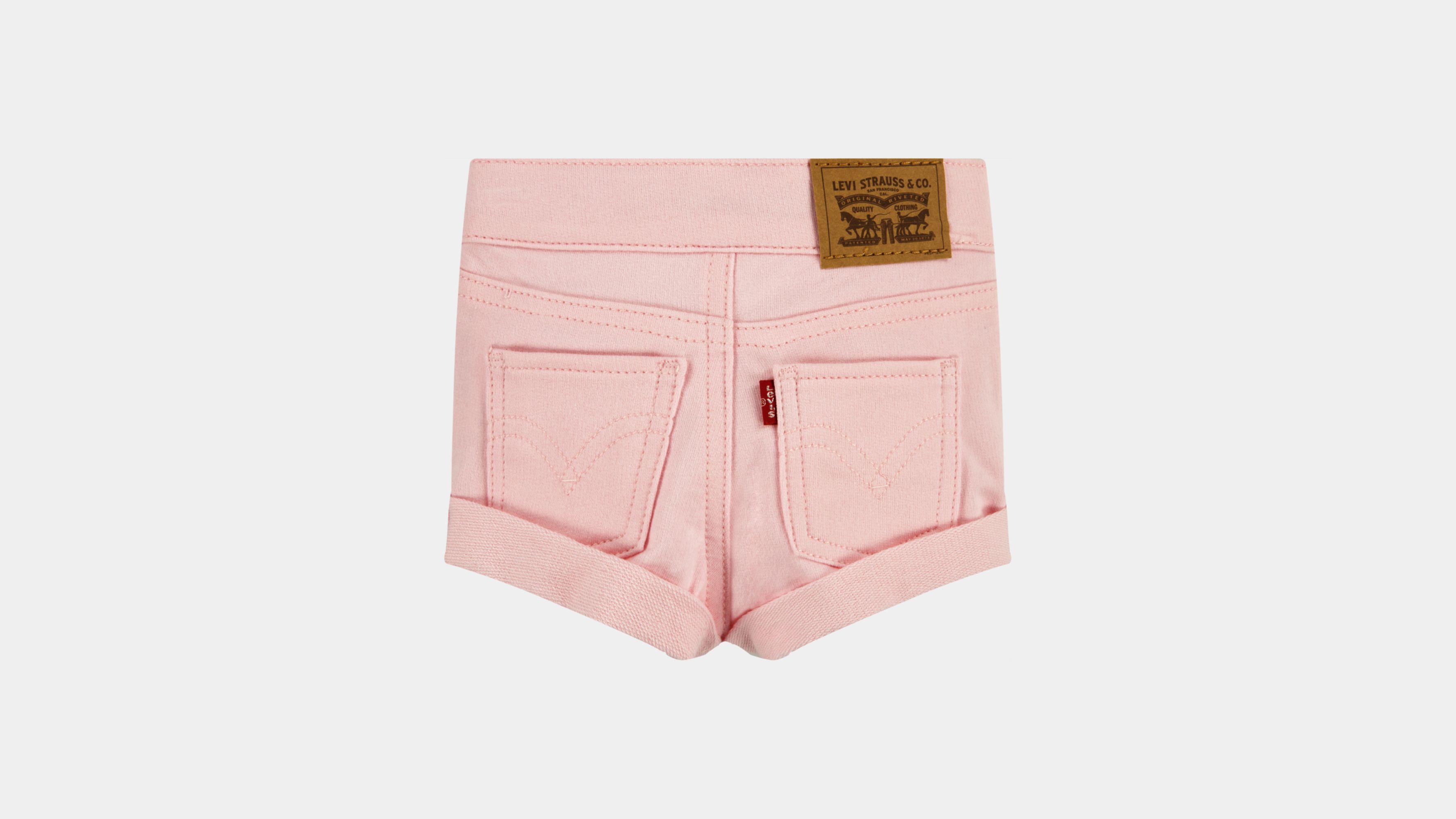 Girlfriend Shorty Shorts Baby Girls 12m-24m - Pink | Levi's® US