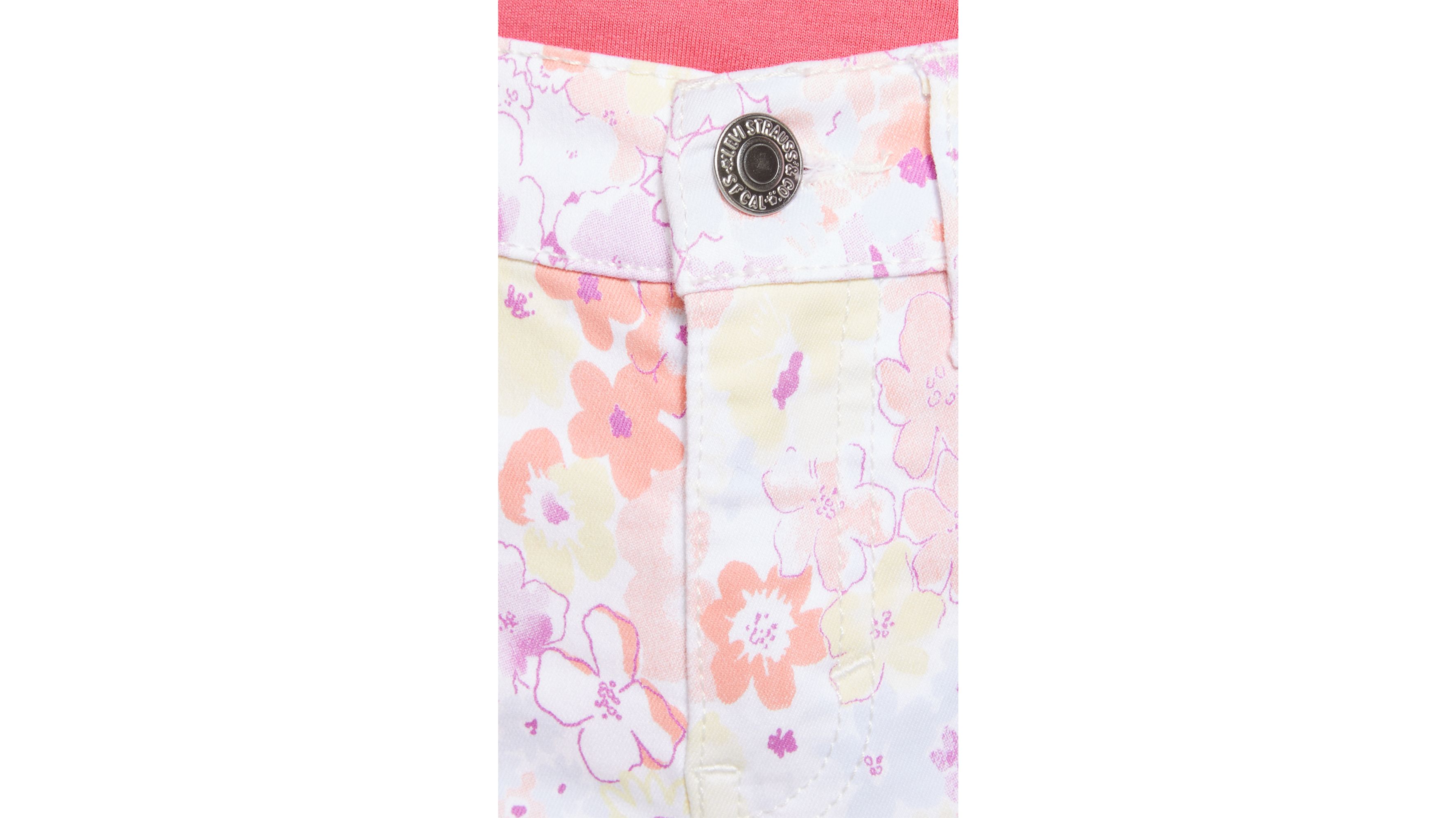 Floral Printed Girlfriend Big Girls Shorts 7-16 8
