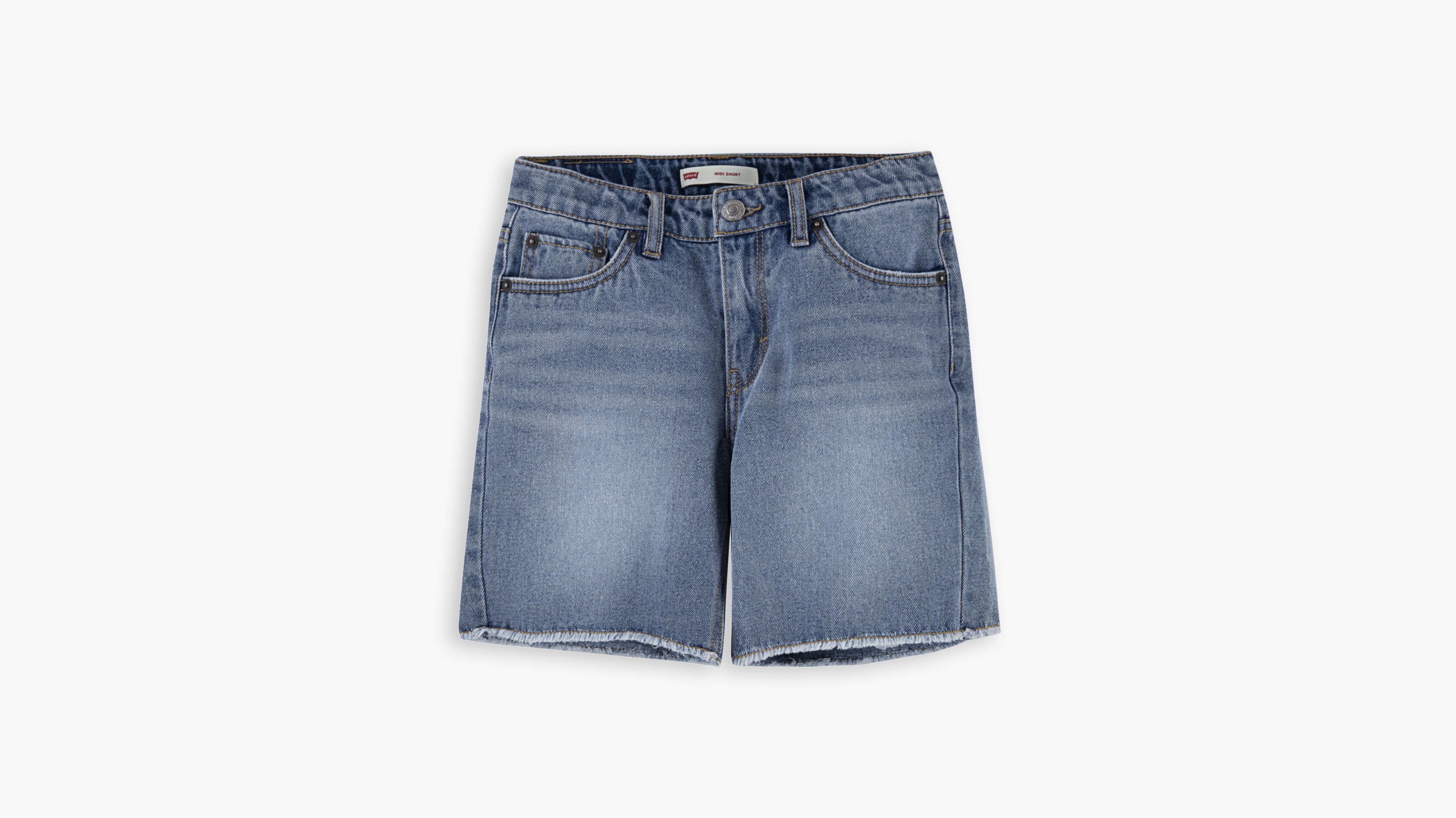 Girls midi shorts best sale