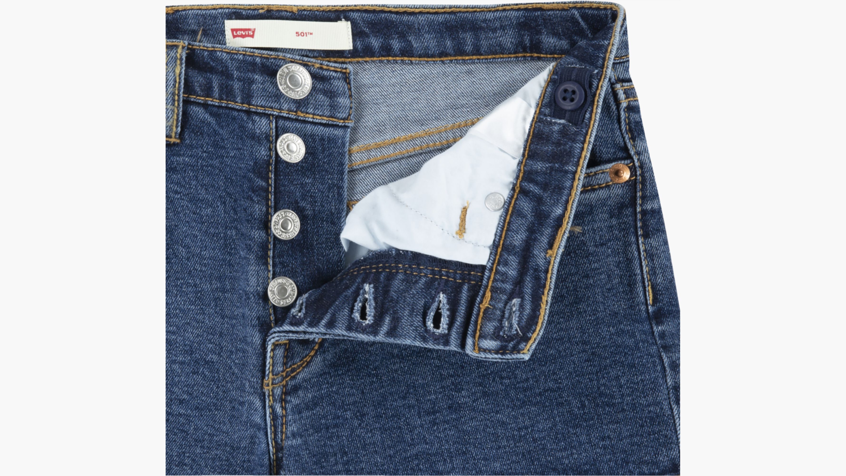 Shop Levi's 501 Original Shorts Big Girls 7-16 8 In Dark Stonewash